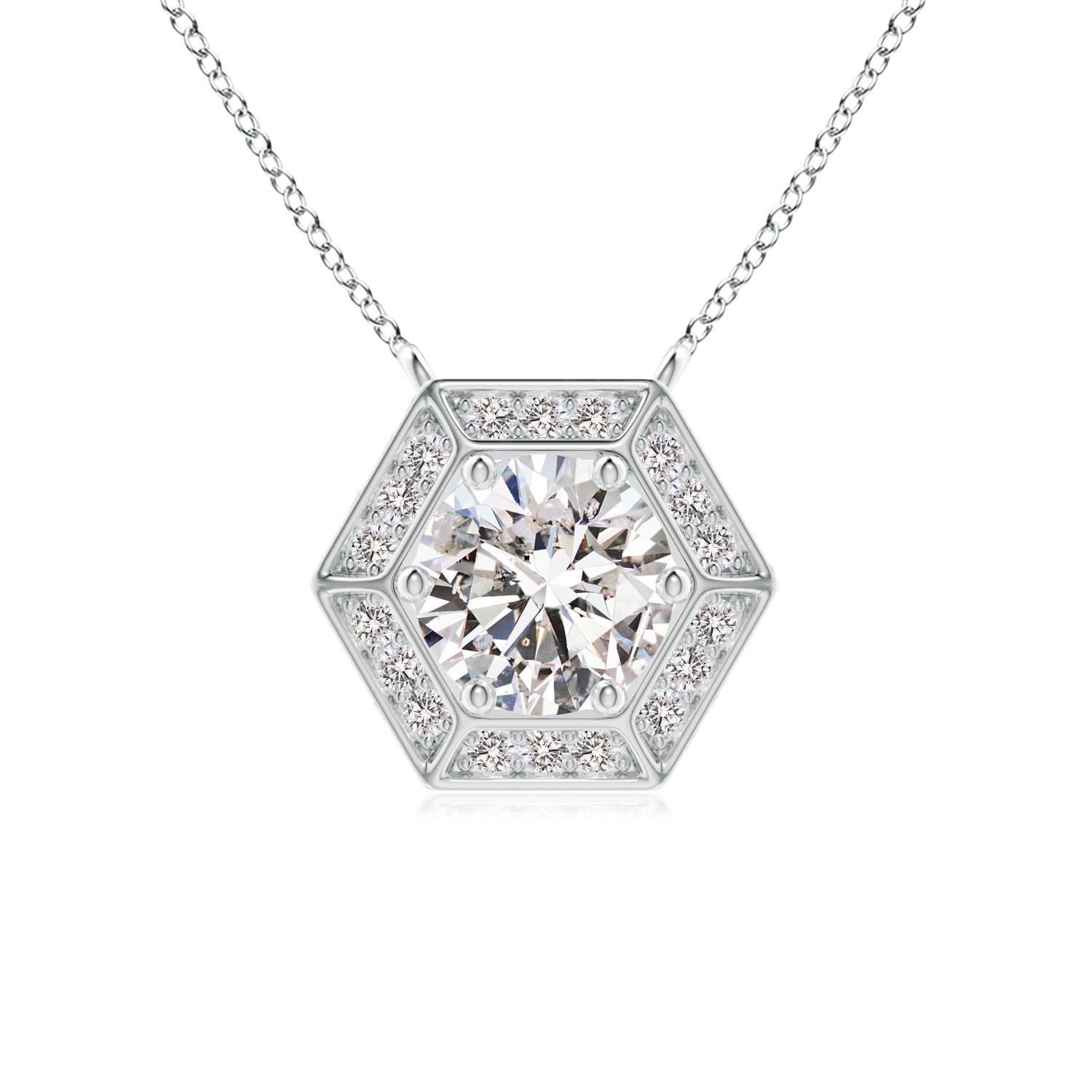 I-J, I1-I2 / 0.74 CT / 14 KT White Gold