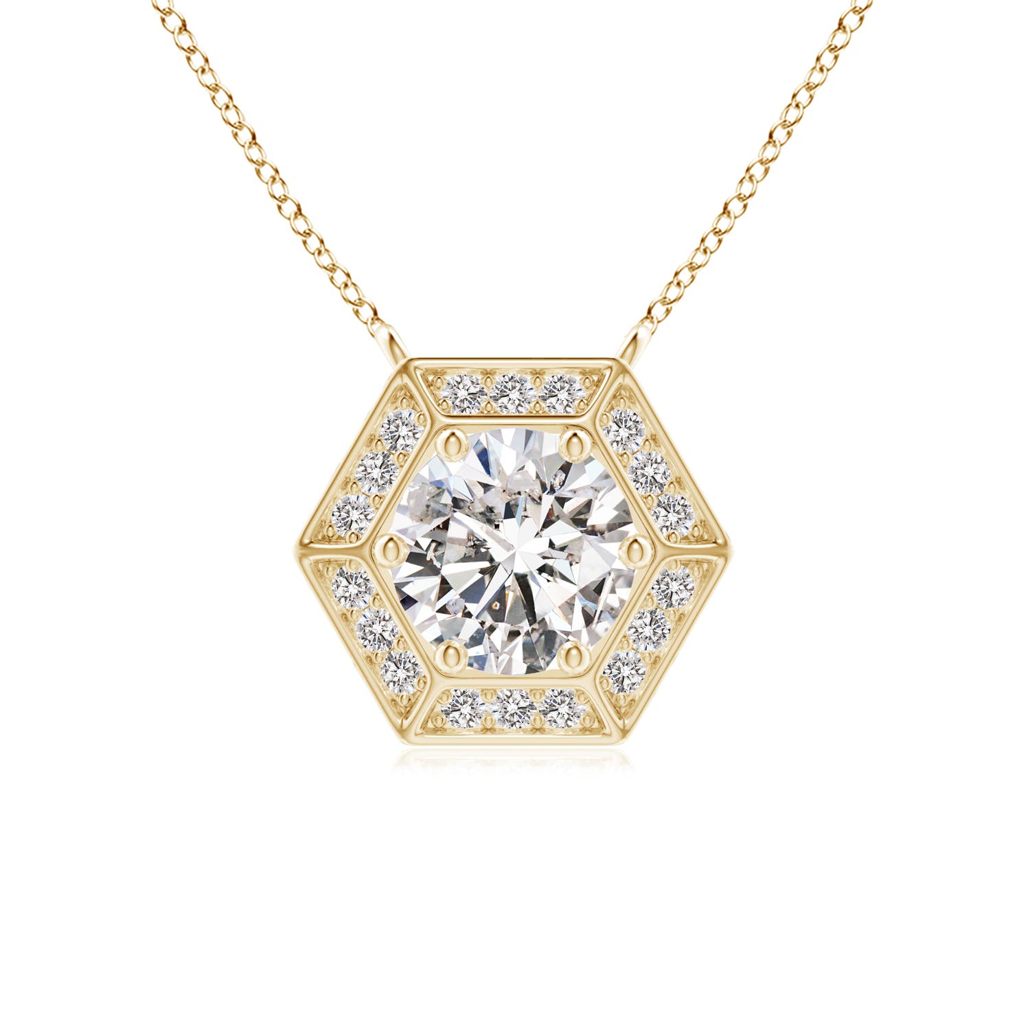 I-J, I1-I2 / 0.74 CT / 14 KT Yellow Gold