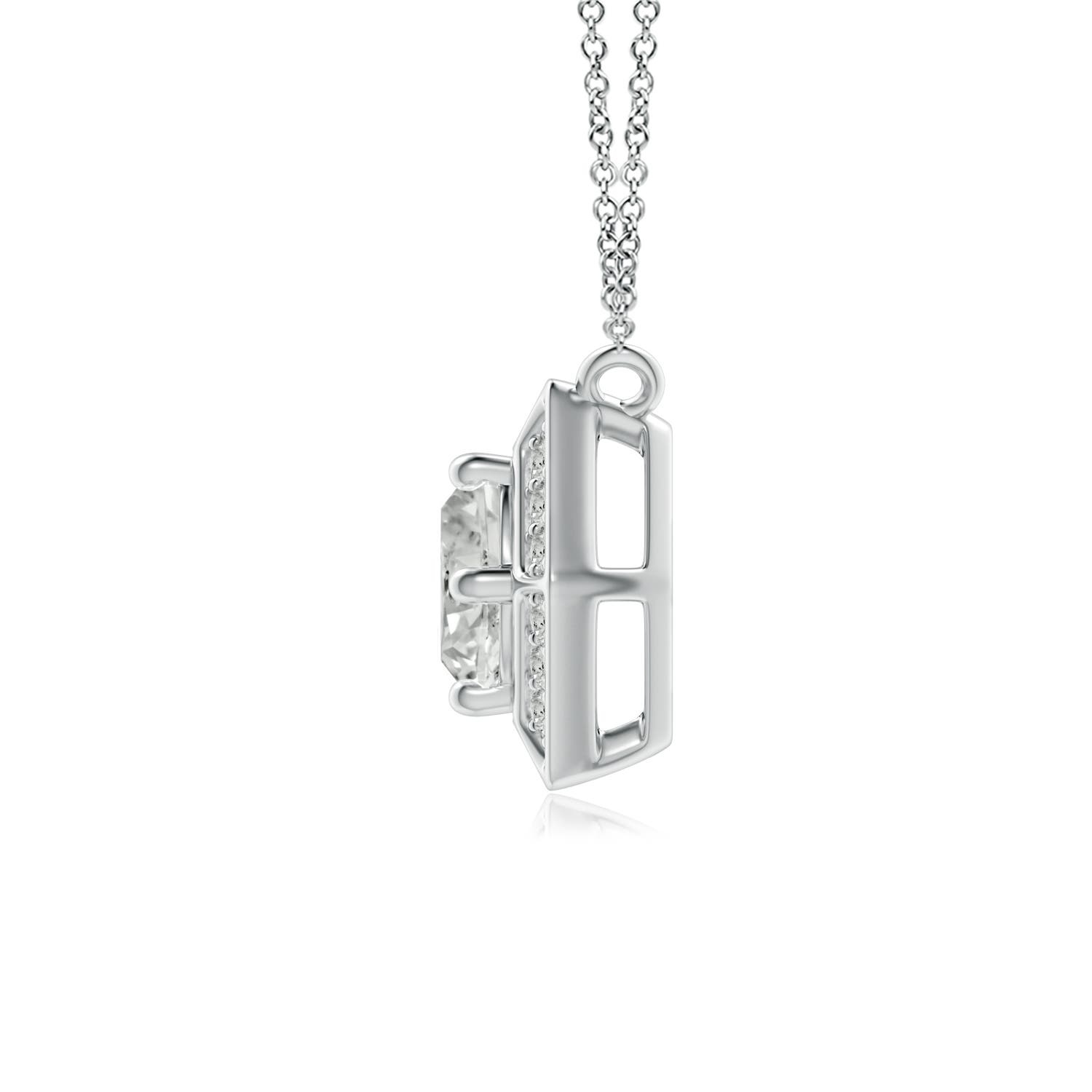 K, I3 / 0.74 CT / 14 KT White Gold