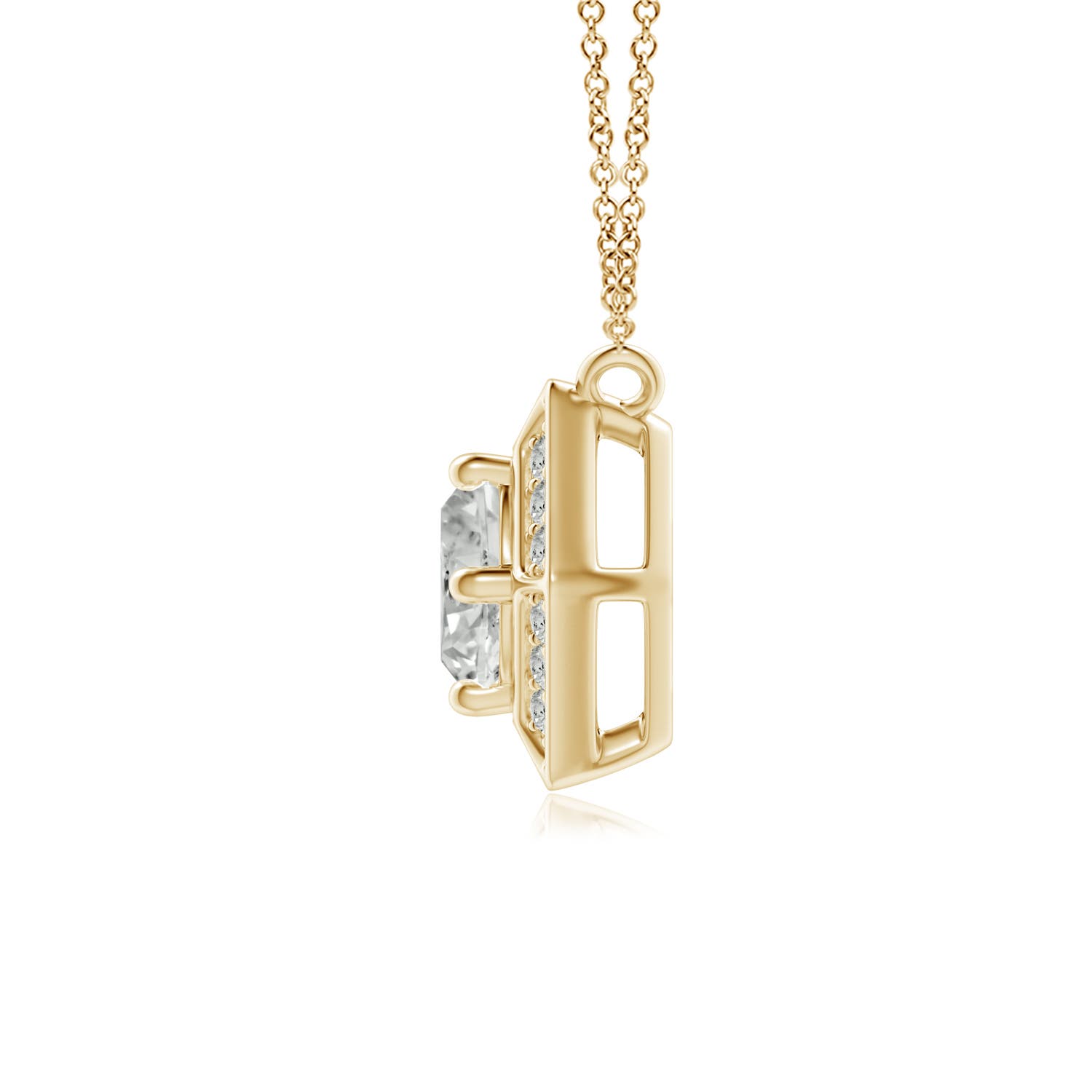 K, I3 / 0.74 CT / 14 KT Yellow Gold