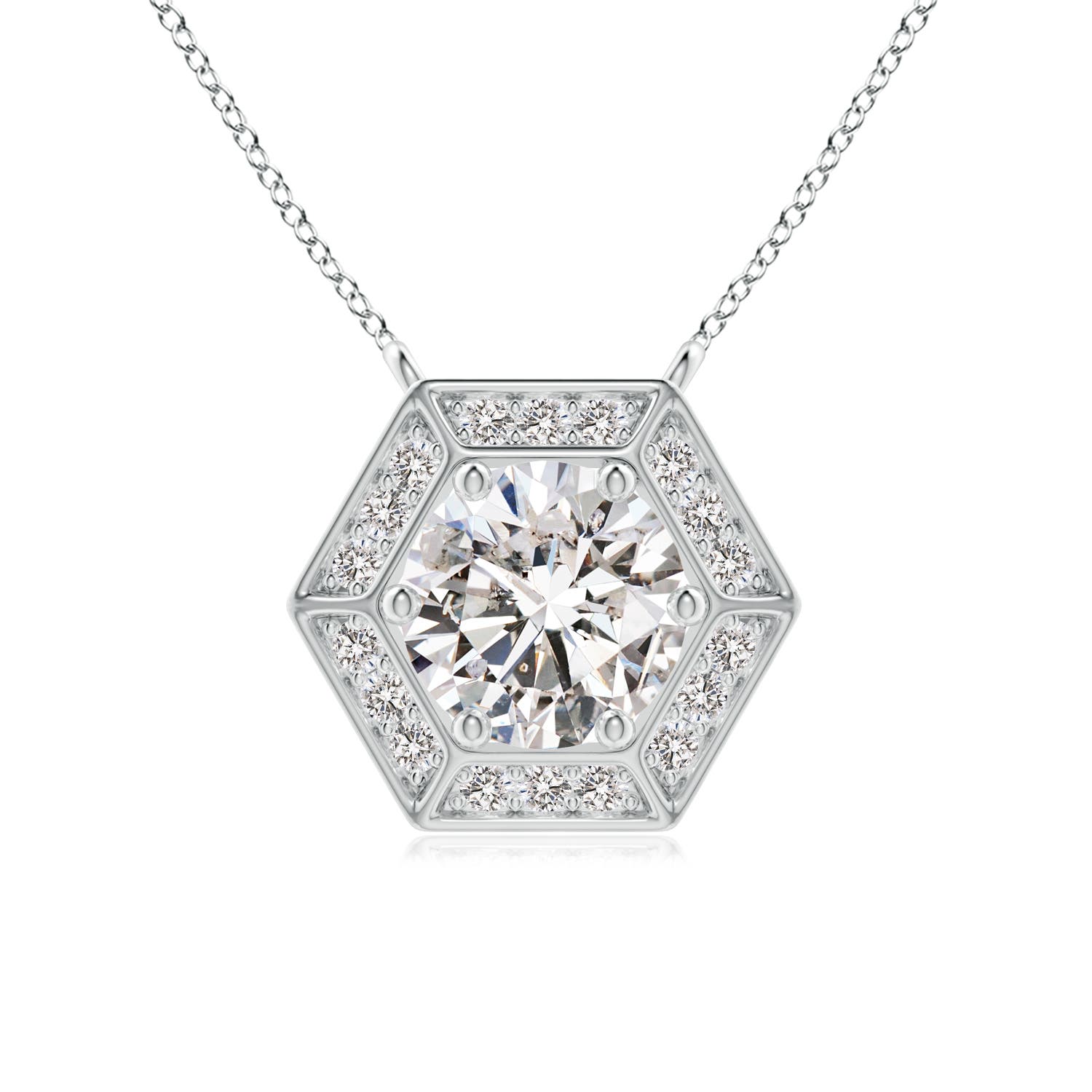 I-J, I1-I2 / 0.99 CT / 14 KT White Gold