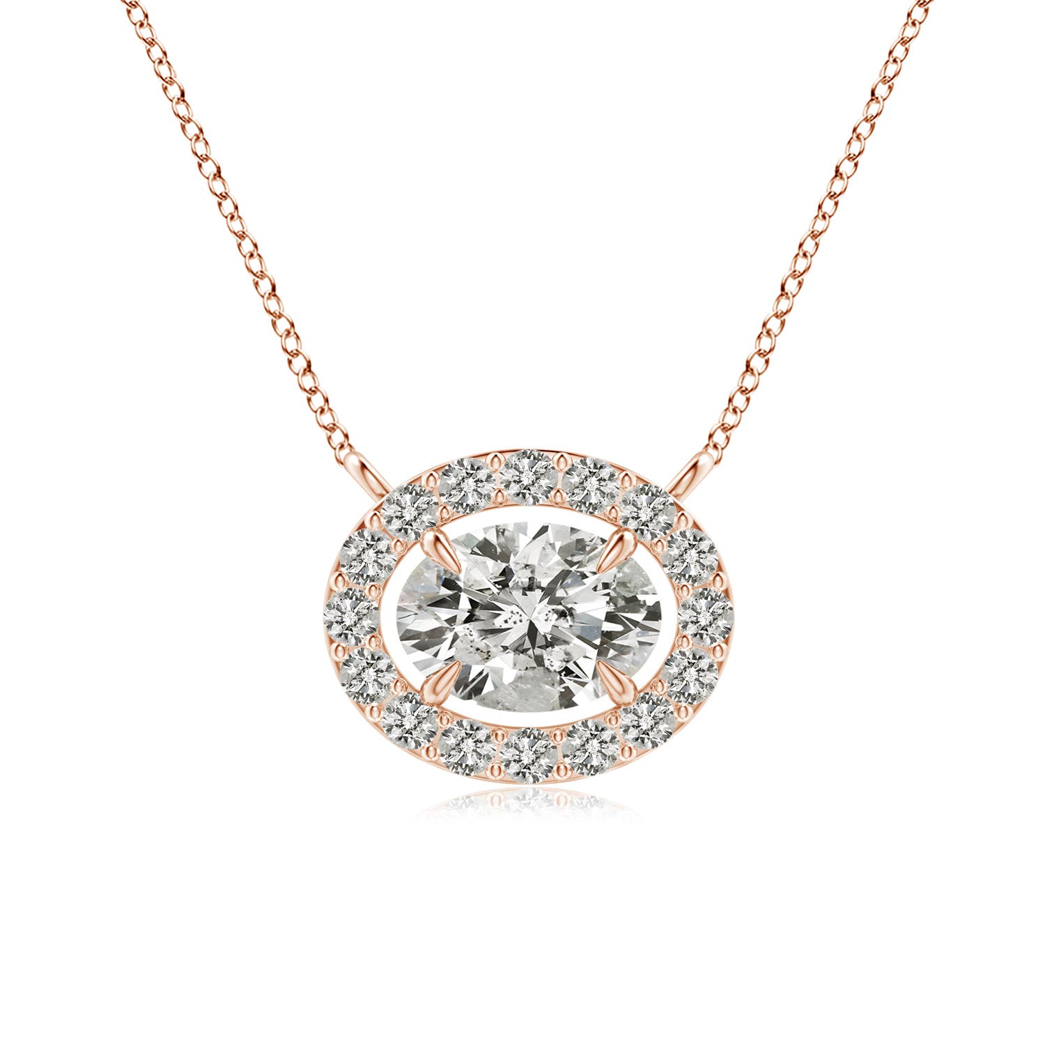 K, I3 / 0.62 CT / 14 KT Rose Gold