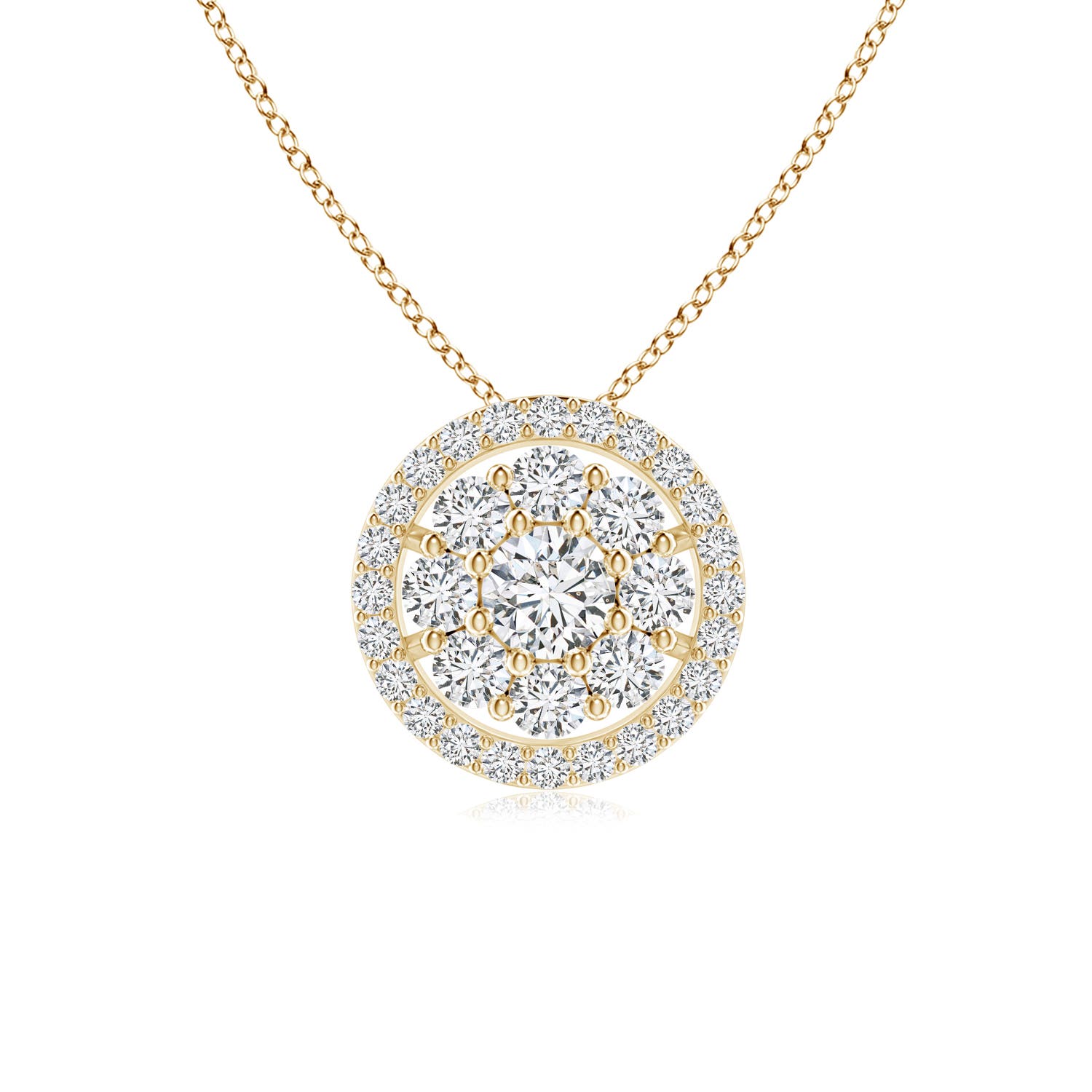 H, SI2 / 0.68 CT / 14 KT Yellow Gold