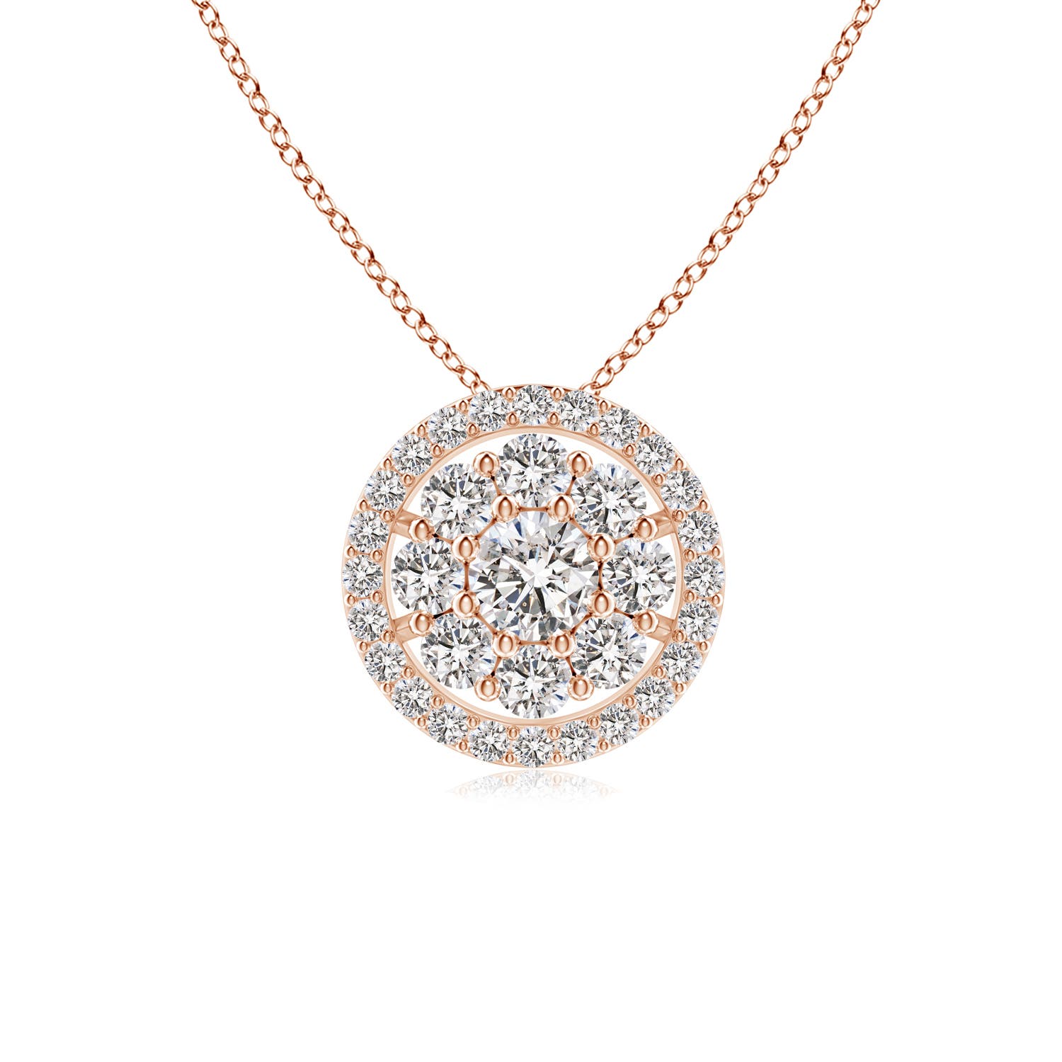 I-J, I1-I2 / 0.68 CT / 14 KT Rose Gold