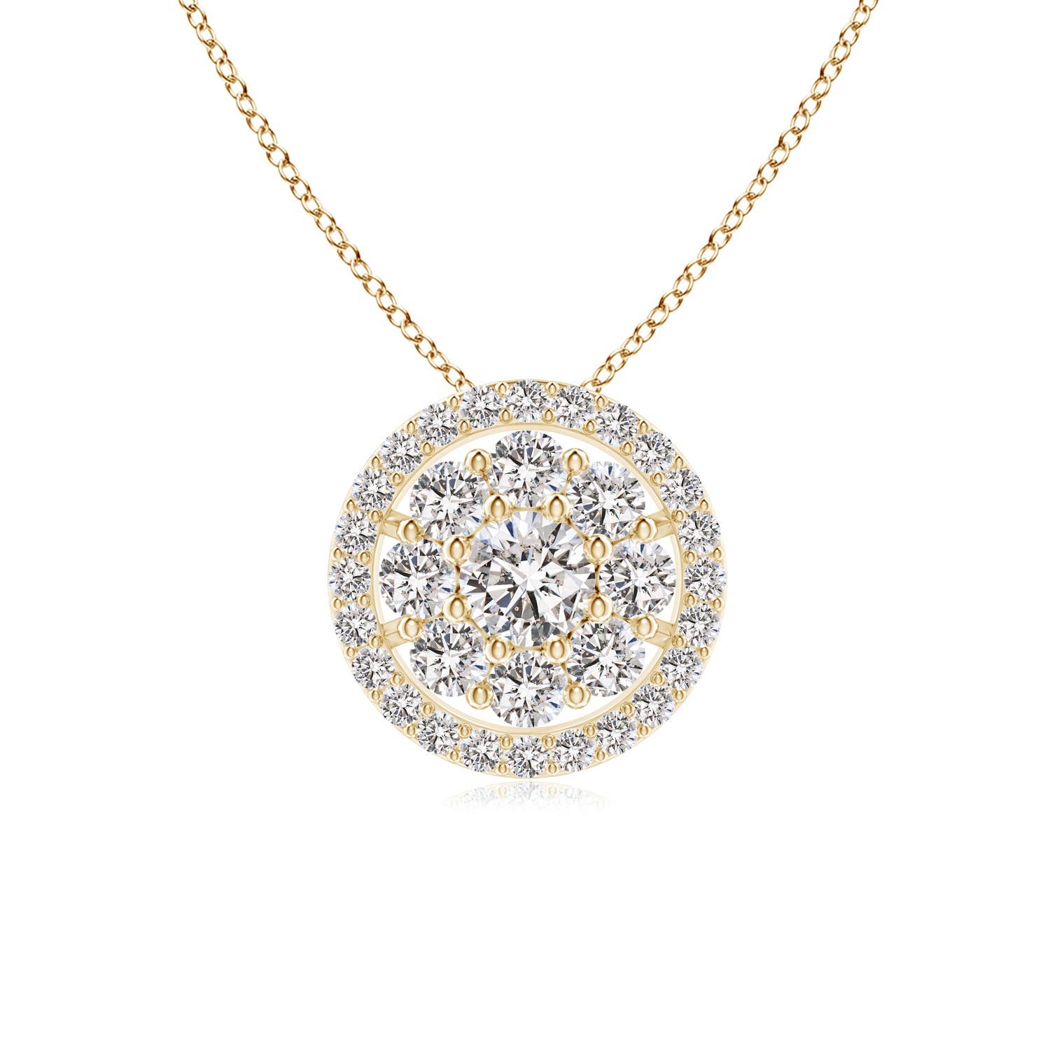 I-J, I1-I2 / 0.88 CT / 14 KT Yellow Gold