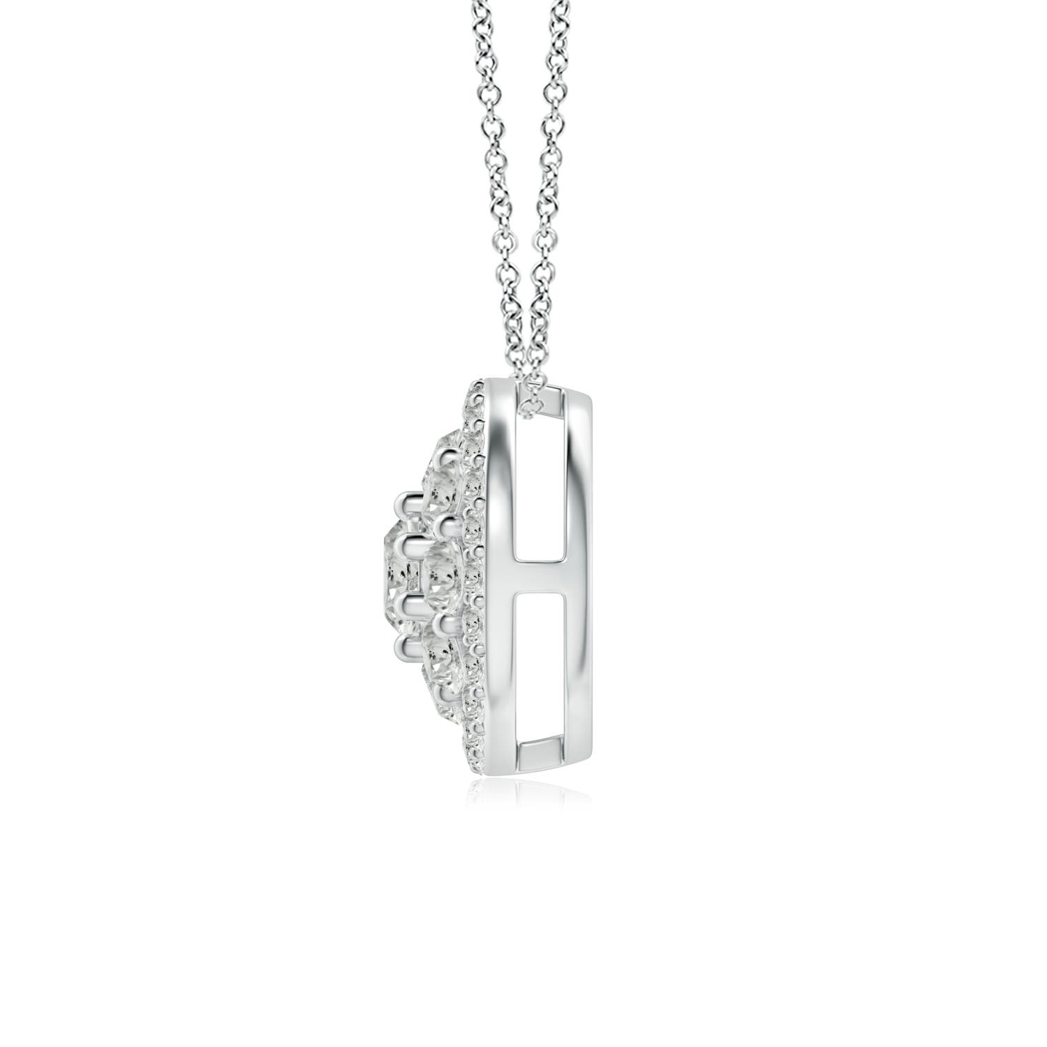 K, I3 / 0.88 CT / 14 KT White Gold