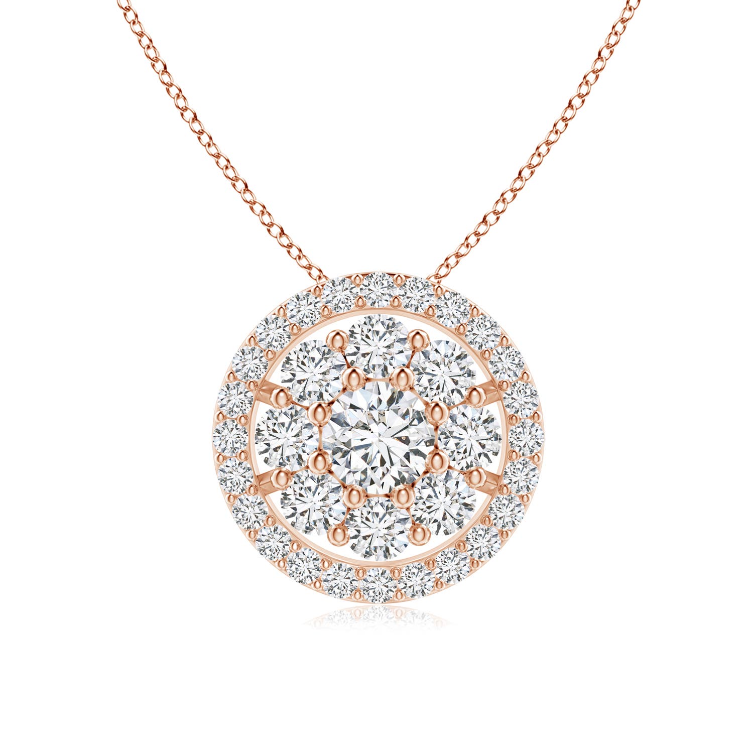 H, SI2 / 1.33 CT / 14 KT Rose Gold