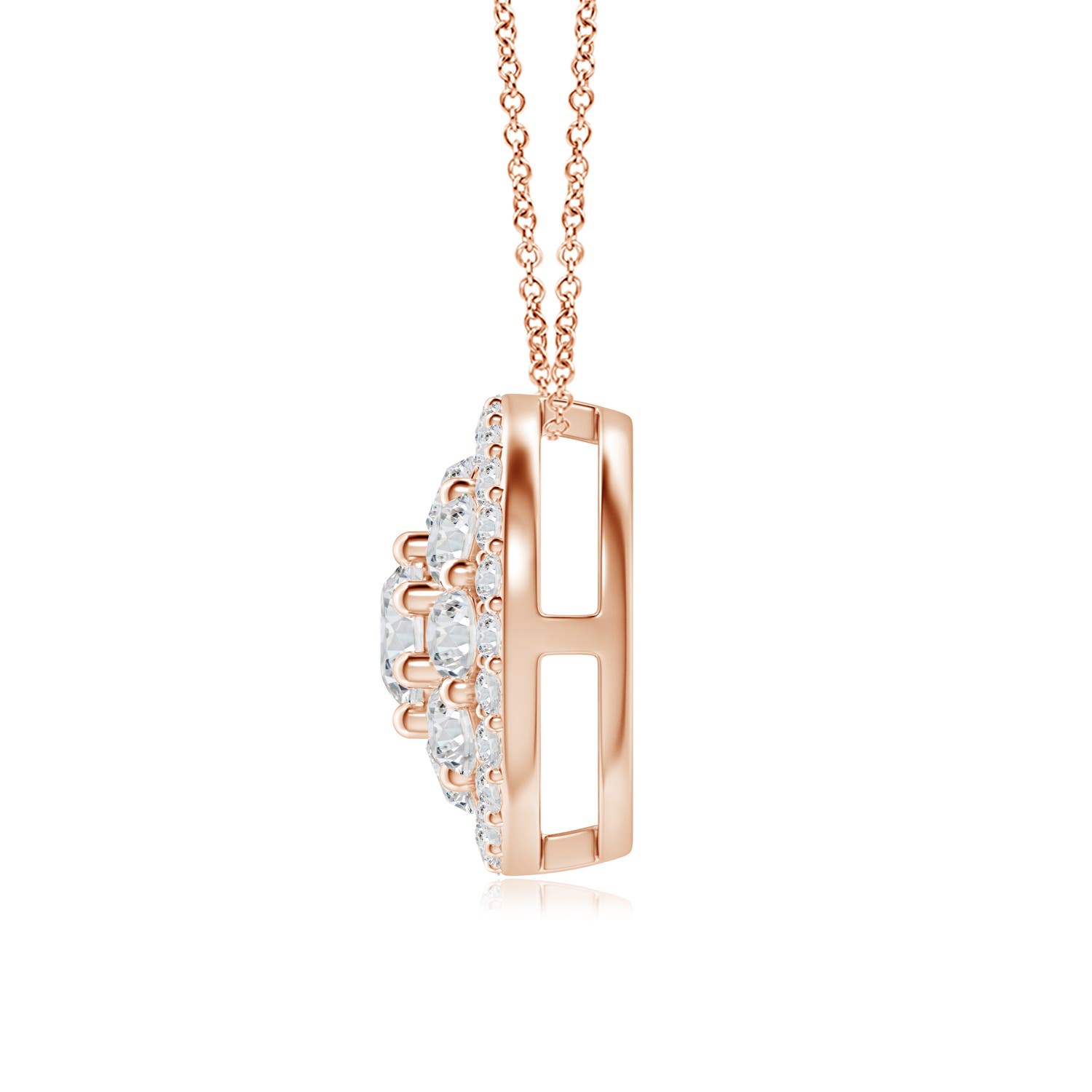 H, SI2 / 1.33 CT / 14 KT Rose Gold