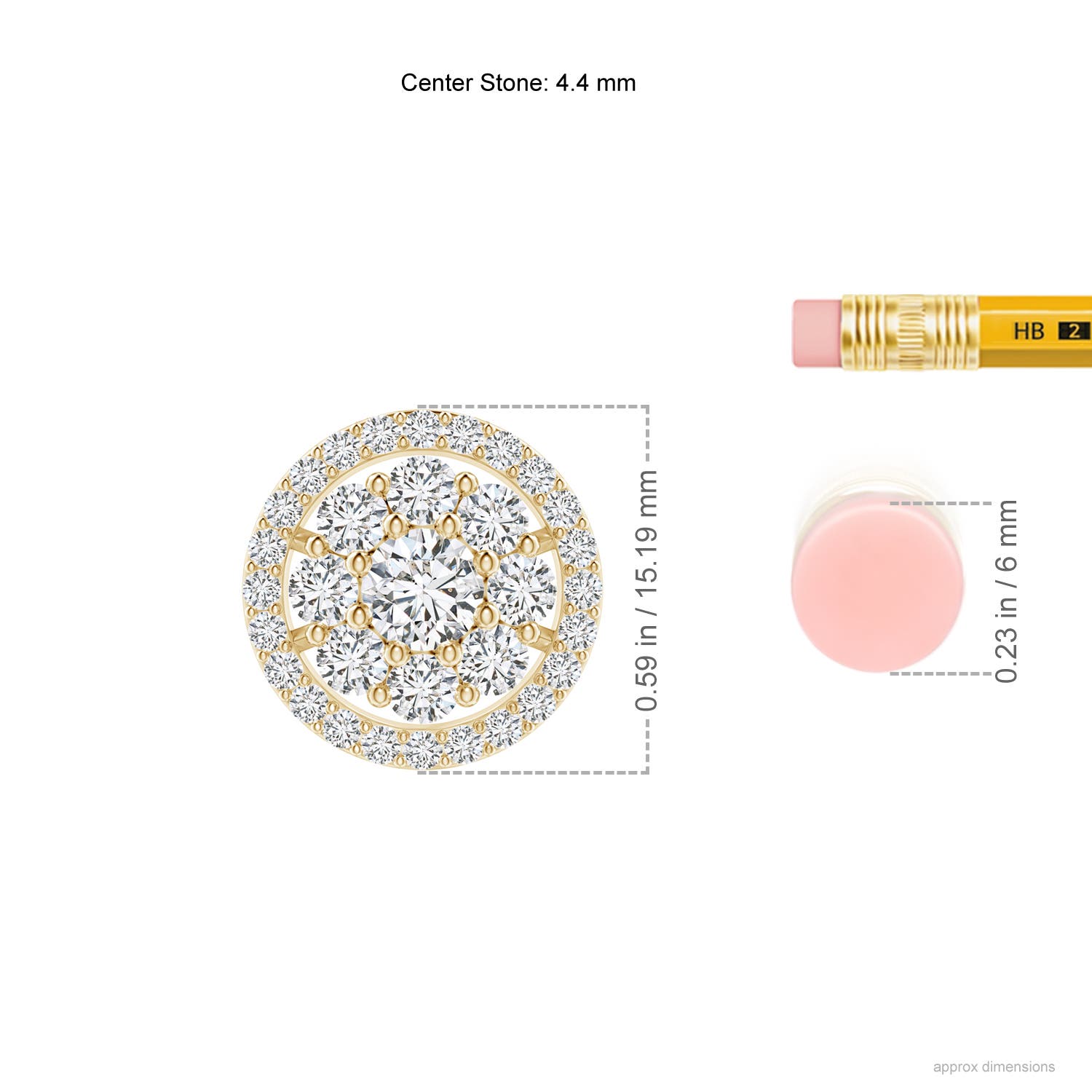 H, SI2 / 1.33 CT / 14 KT Yellow Gold