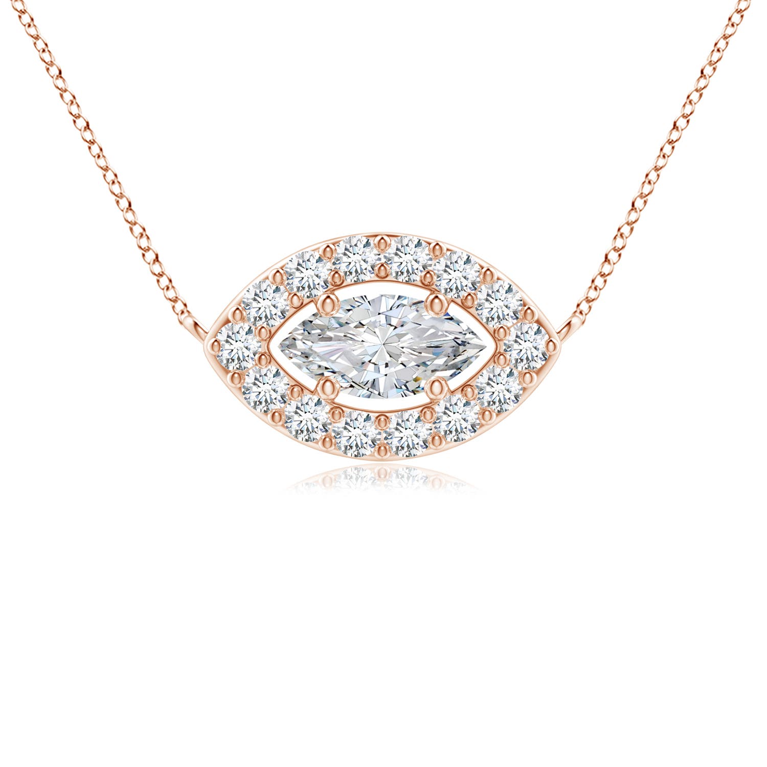 G, VS2 / 0.39 CT / 14 KT Rose Gold