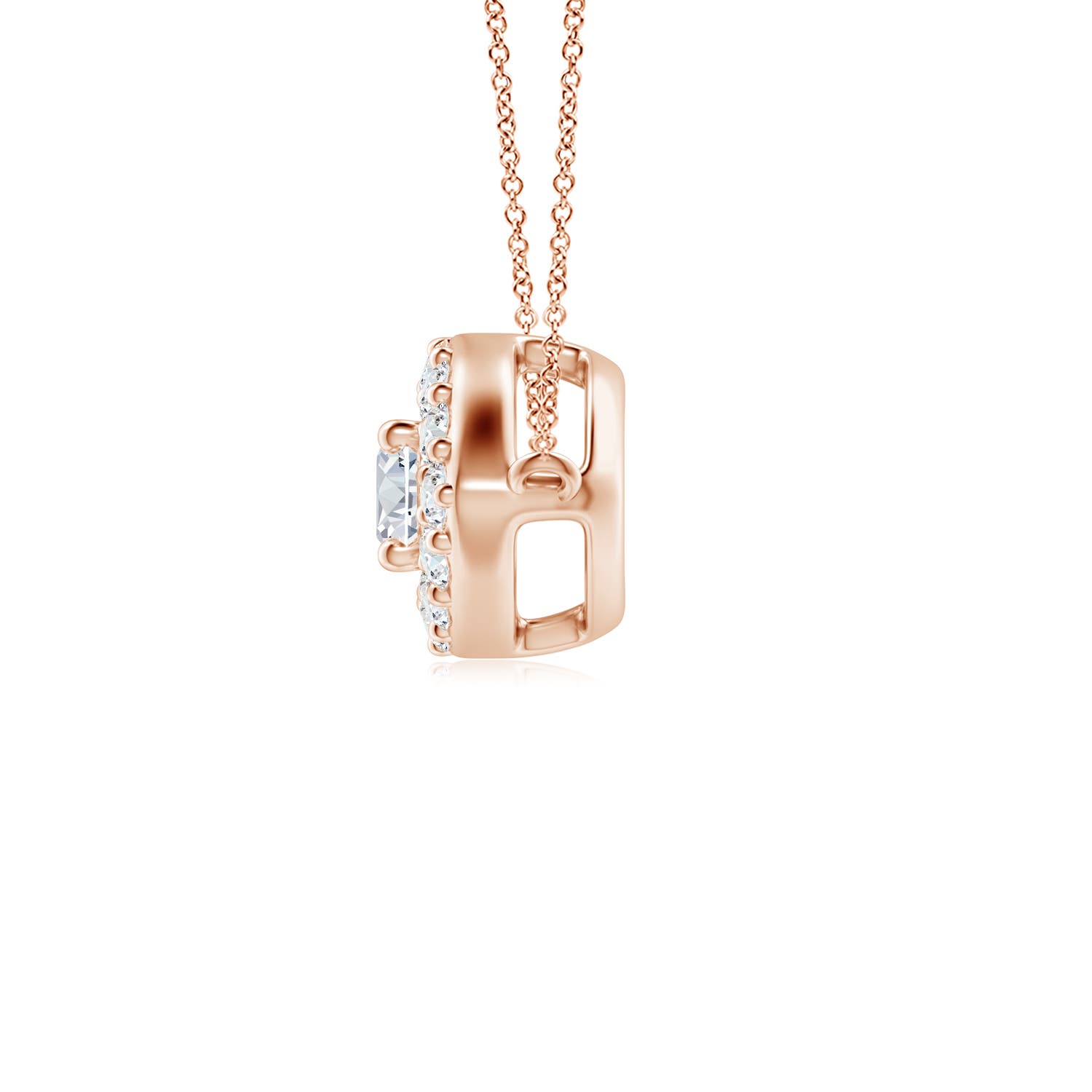 G, VS2 / 0.39 CT / 14 KT Rose Gold