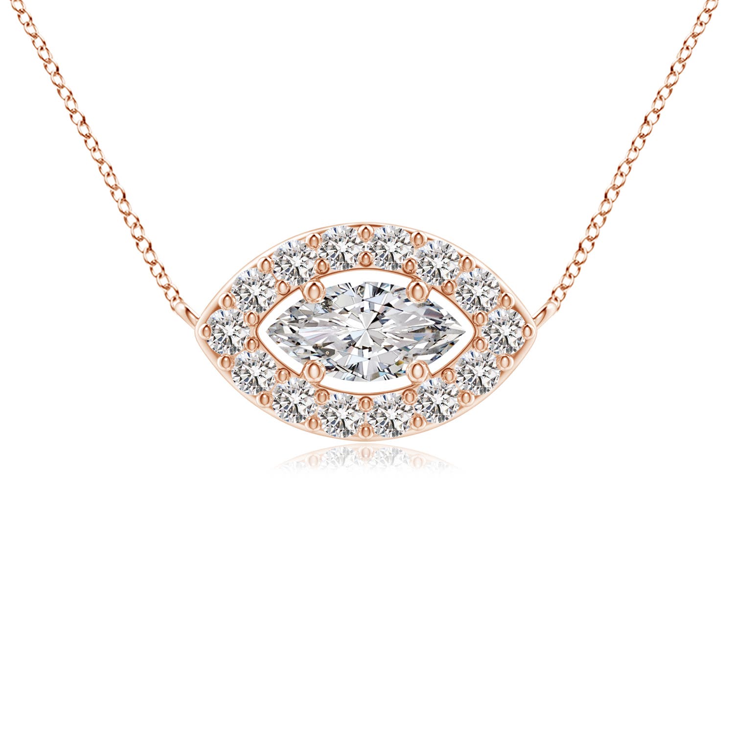 I-J, I1-I2 / 0.39 CT / 14 KT Rose Gold