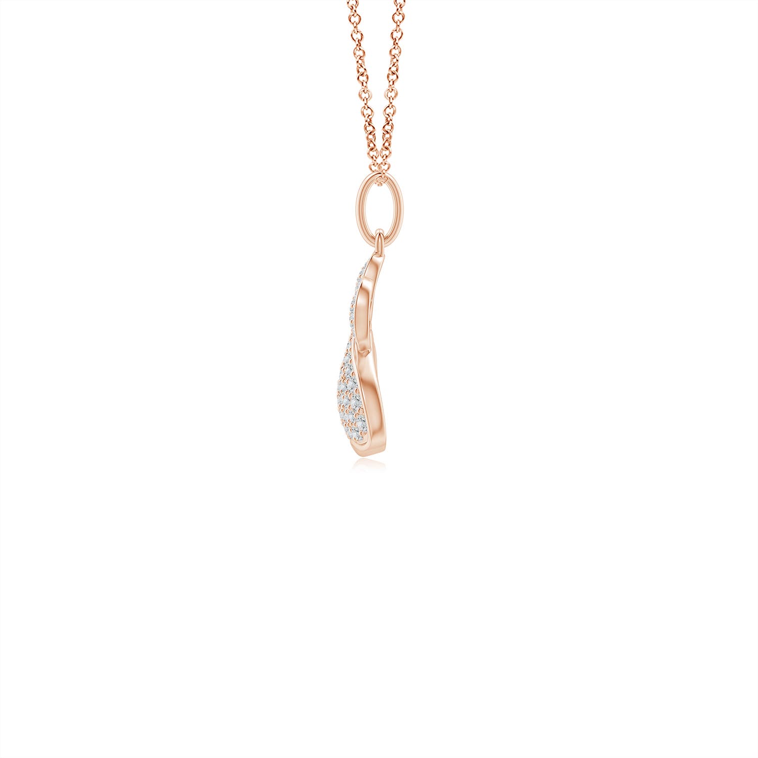 H, SI2 / 0.41 CT / 14 KT Rose Gold