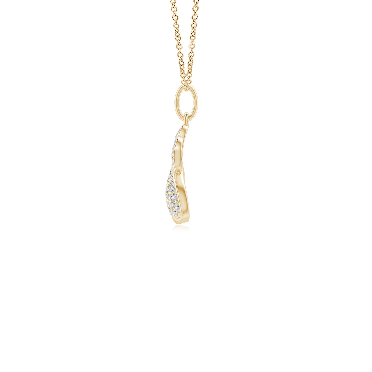 H, SI2 / 0.41 CT / 14 KT Yellow Gold