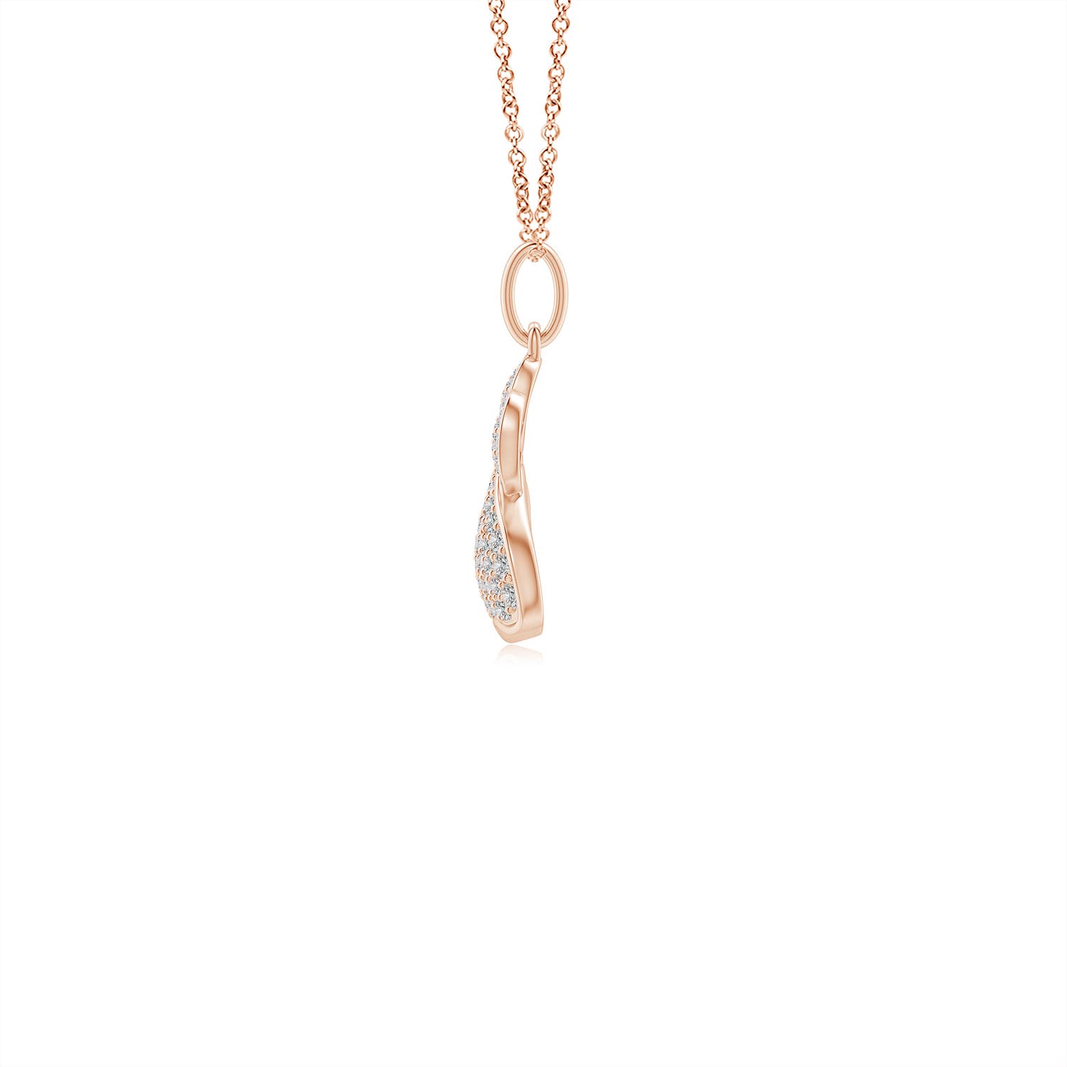 I-J, I1-I2 / 0.41 CT / 14 KT Rose Gold