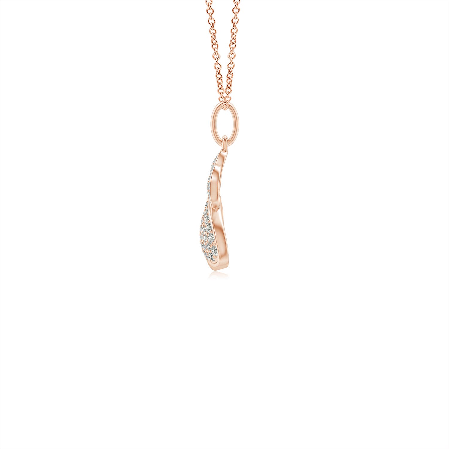 K, I3 / 0.41 CT / 14 KT Rose Gold