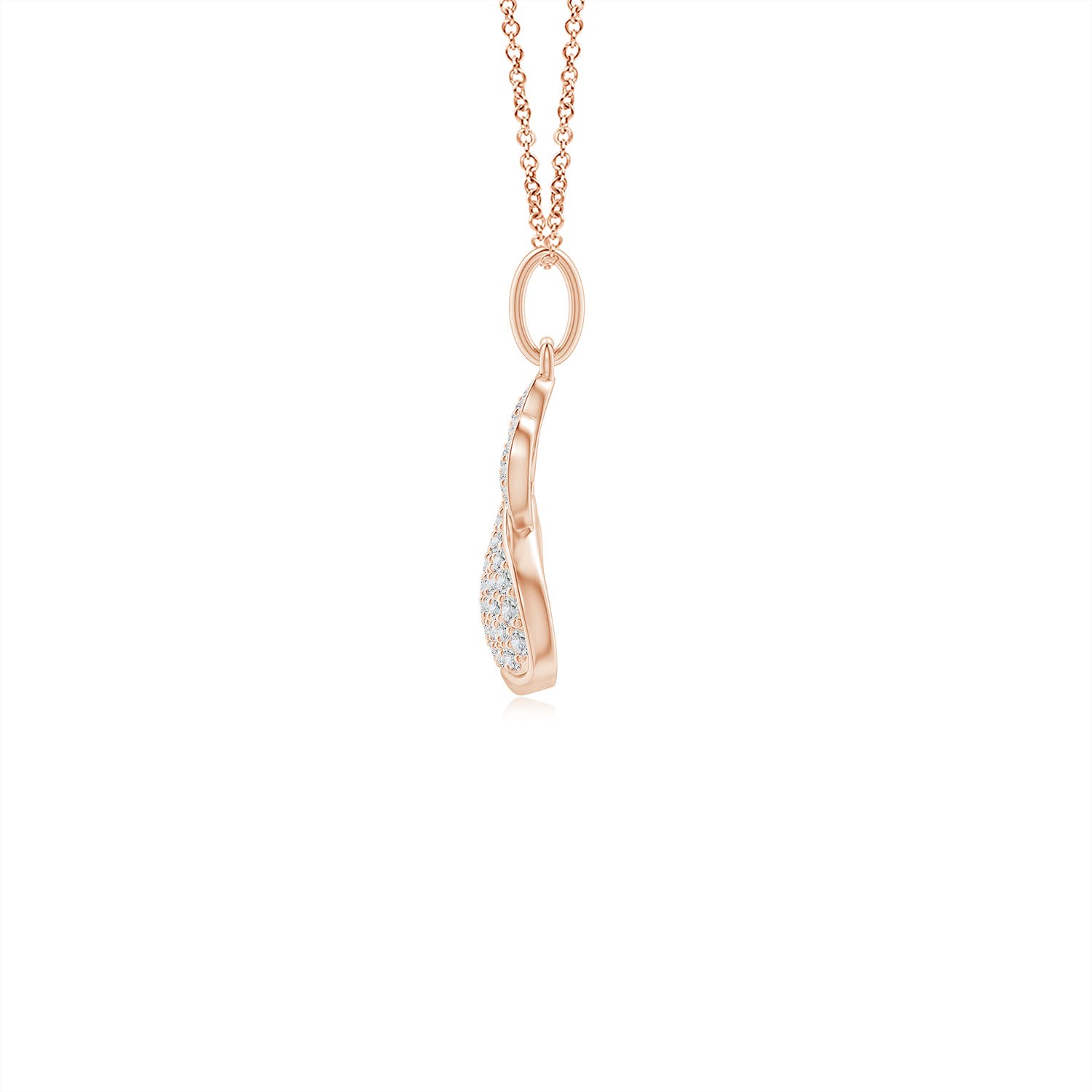 H, SI2 / 0.52 CT / 14 KT Rose Gold