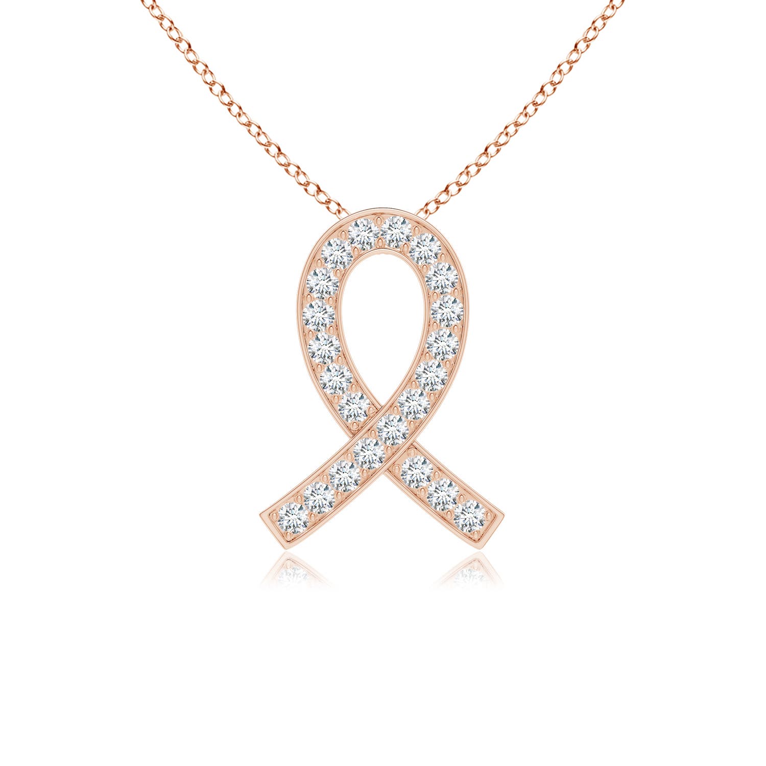 G, VS2 / 0.77 CT / 14 KT Rose Gold