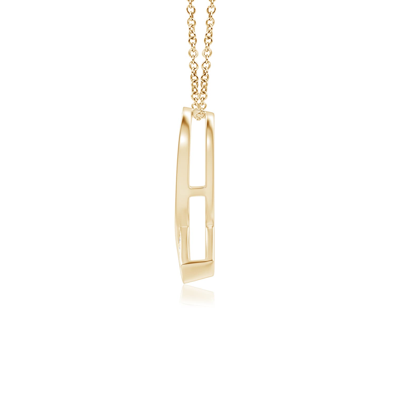 H, SI2 / 0.77 CT / 14 KT Yellow Gold