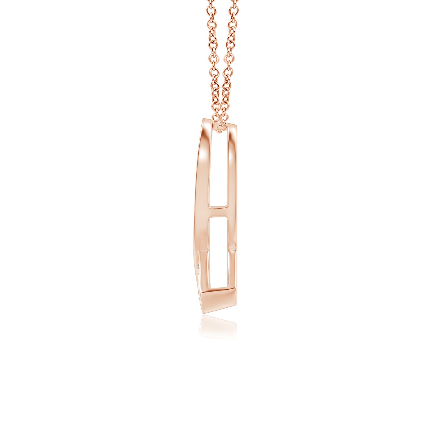 K, I3 / 0.77 CT / 14 KT Rose Gold