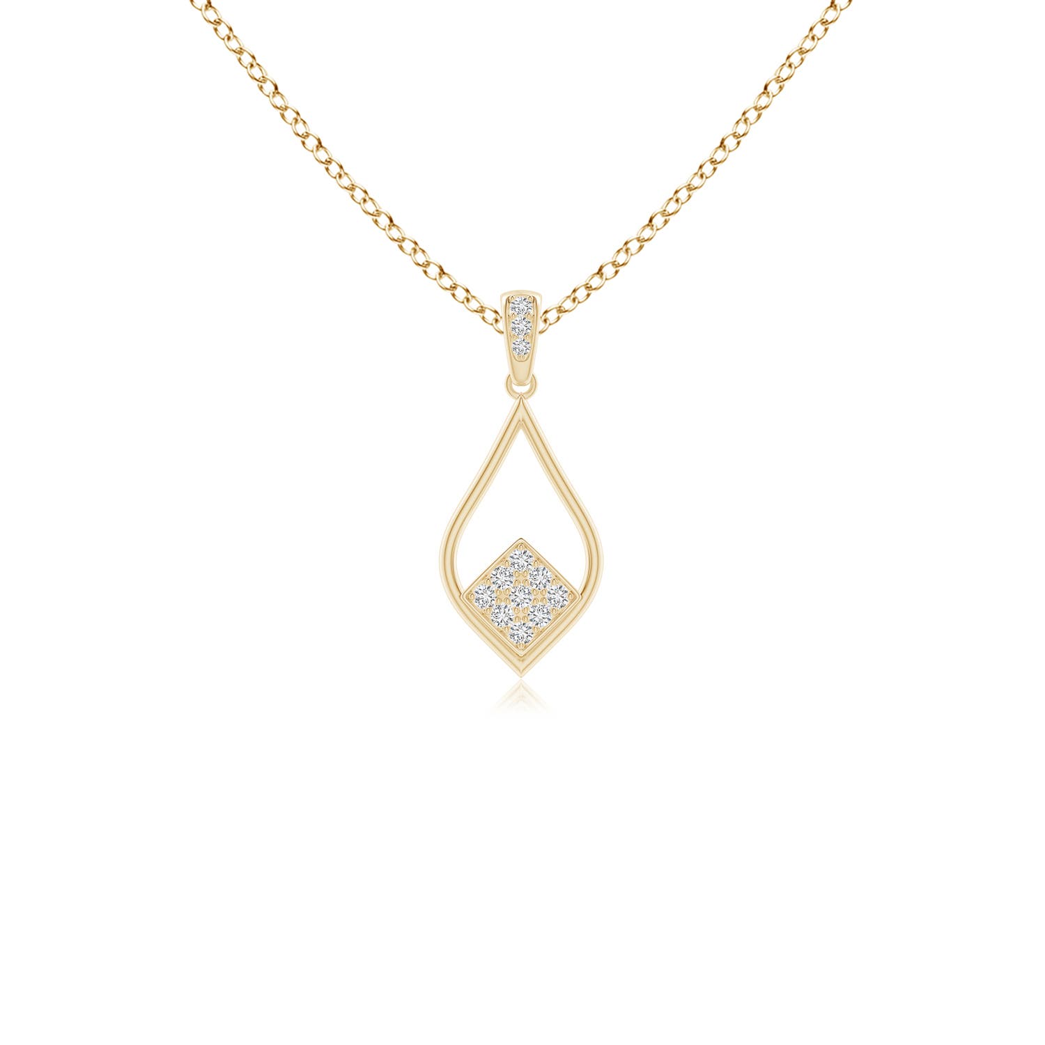 H, SI2 / 0.09 CT / 14 KT Yellow Gold