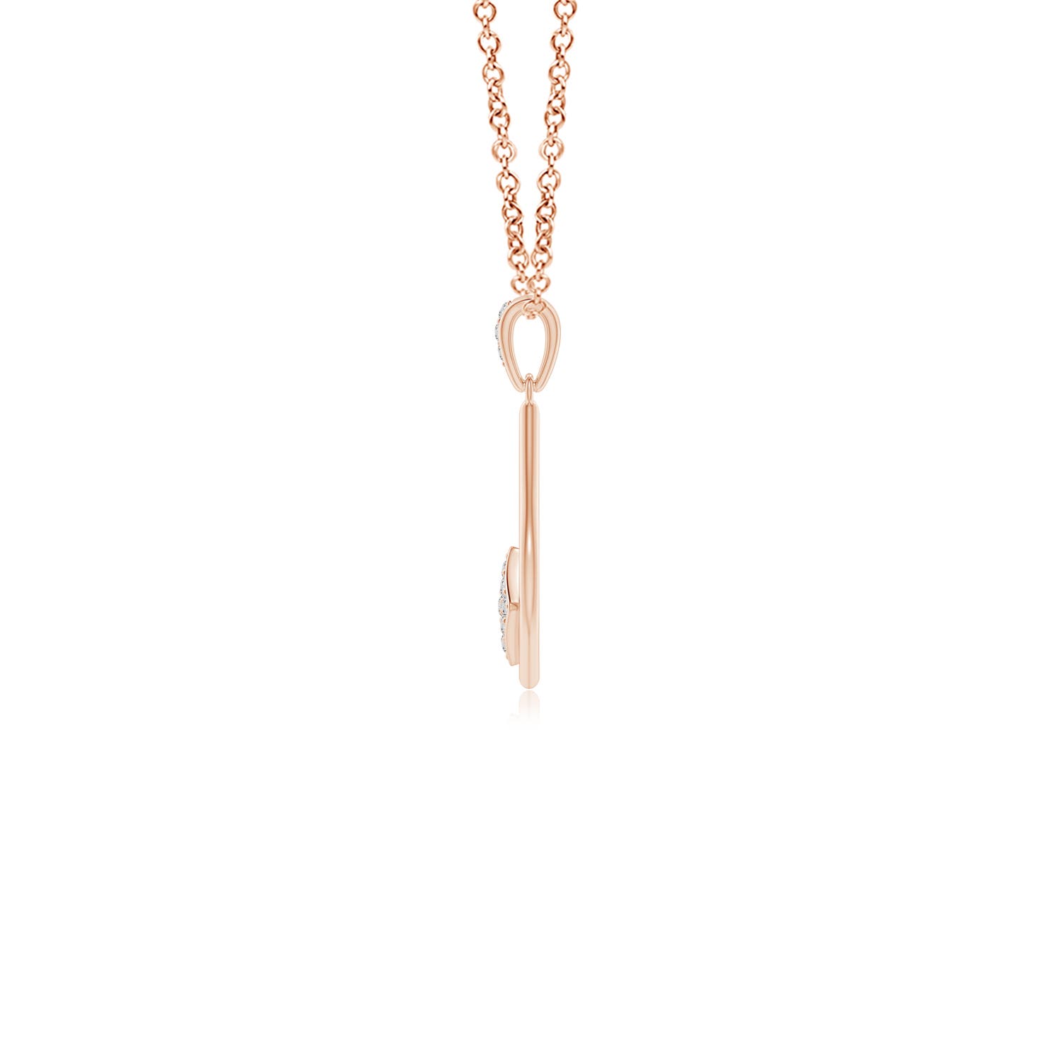 I-J, I1-I2 / 0.09 CT / 14 KT Rose Gold