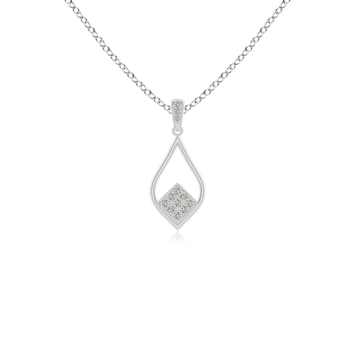 K, I3 / 0.09 CT / 14 KT White Gold