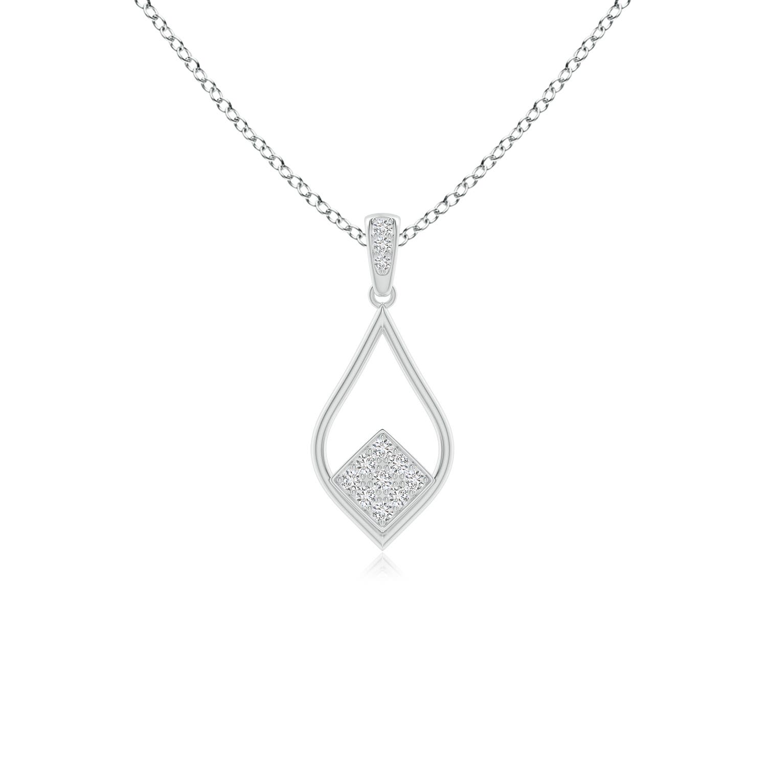 H, SI2 / 0.13 CT / 14 KT White Gold