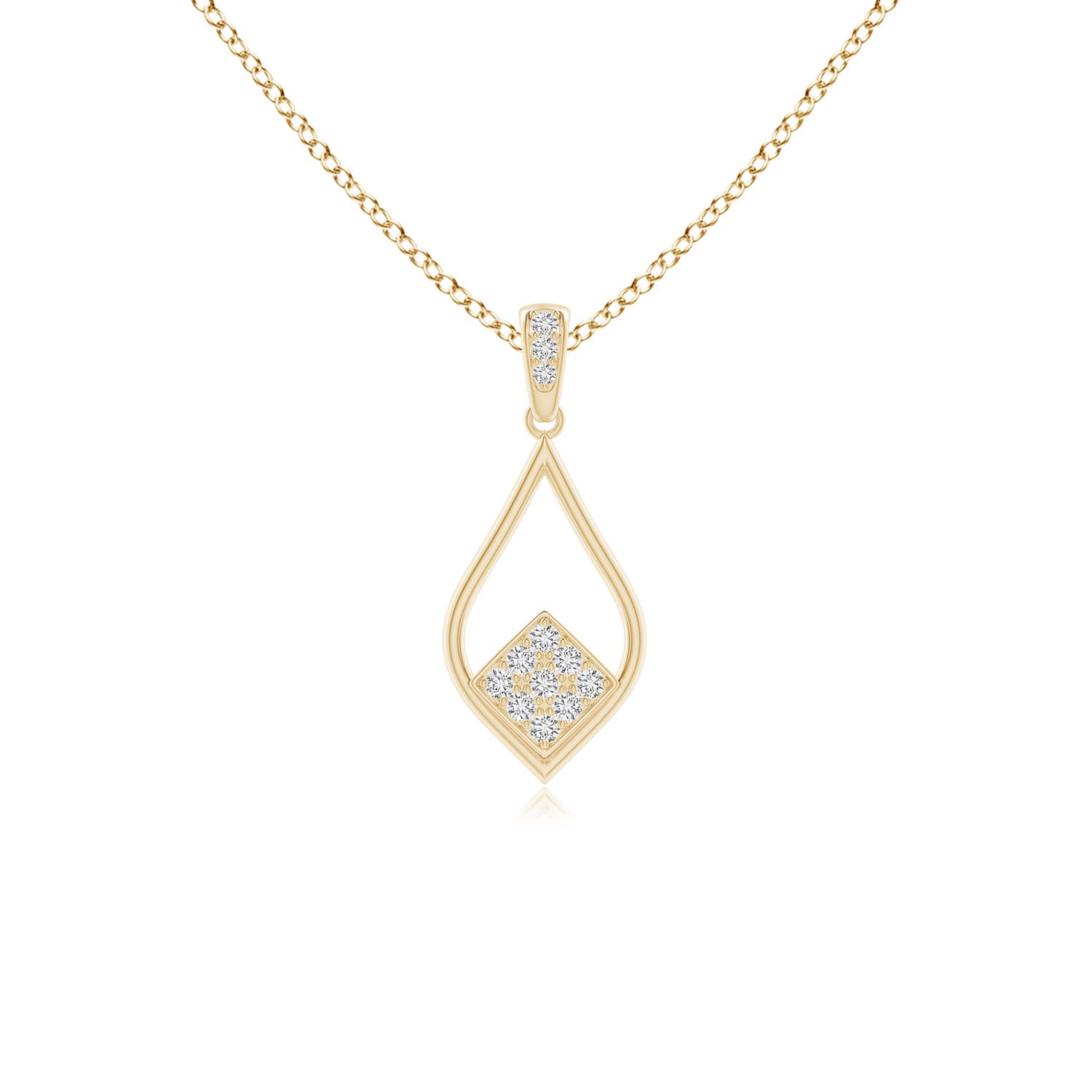 H, SI2 / 0.13 CT / 14 KT Yellow Gold