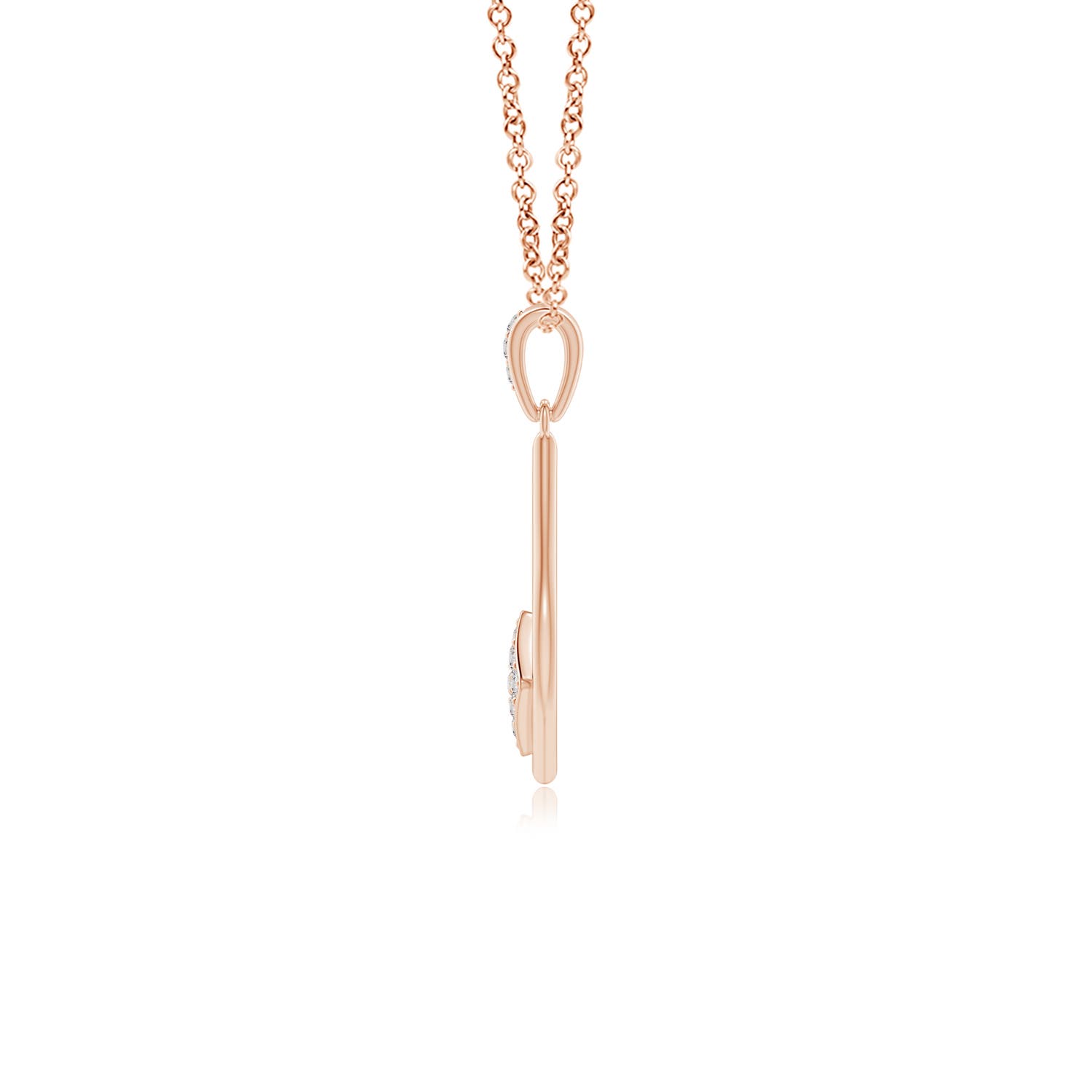 I-J, I1-I2 / 0.13 CT / 14 KT Rose Gold