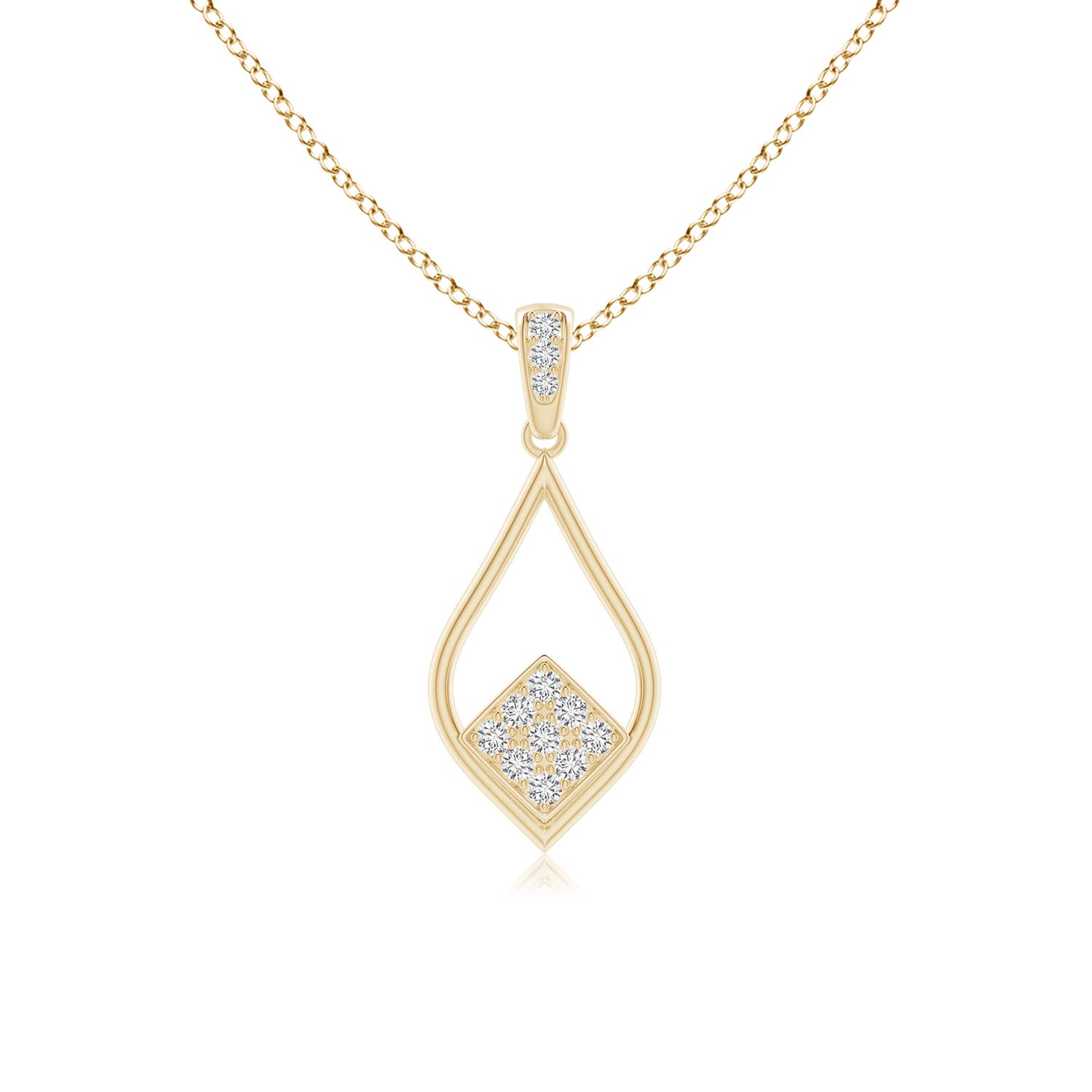 H, SI2 / 0.2 CT / 14 KT Yellow Gold