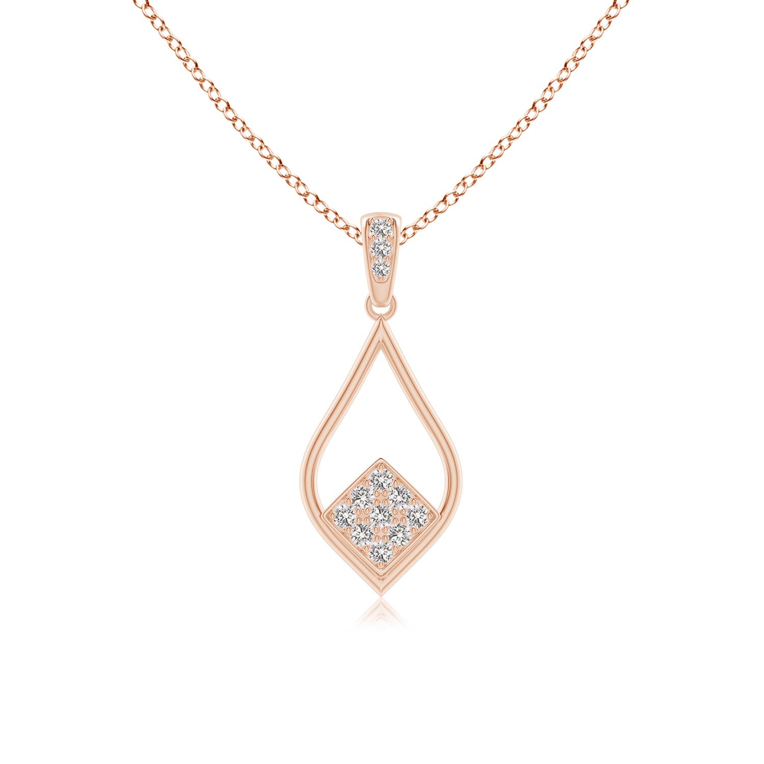 I-J, I1-I2 / 0.2 CT / 14 KT Rose Gold