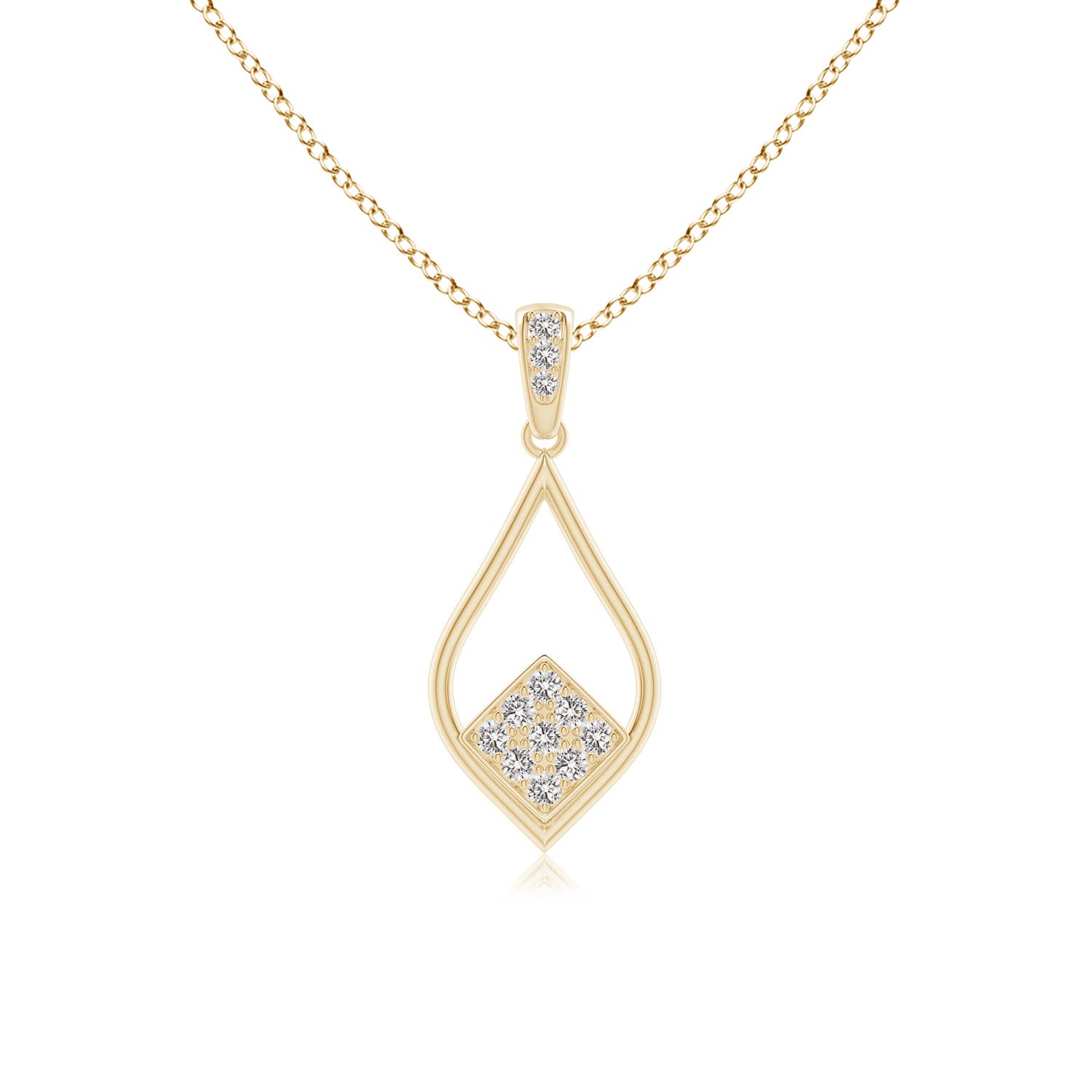 I-J, I1-I2 / 0.2 CT / 14 KT Yellow Gold