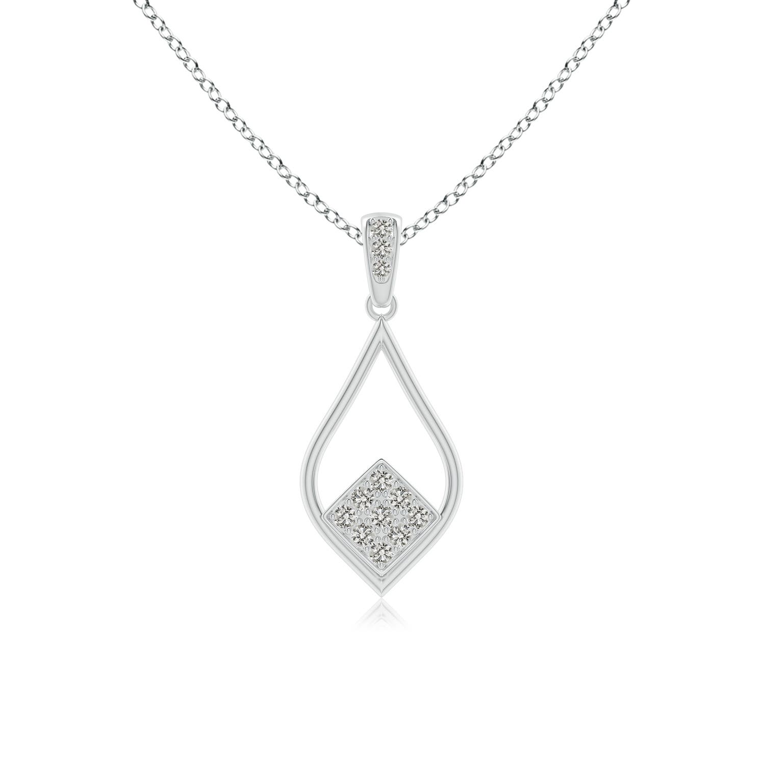 K, I3 / 0.2 CT / 14 KT White Gold