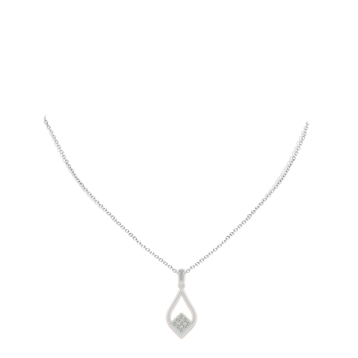 K, I3 / 0.2 CT / 14 KT White Gold