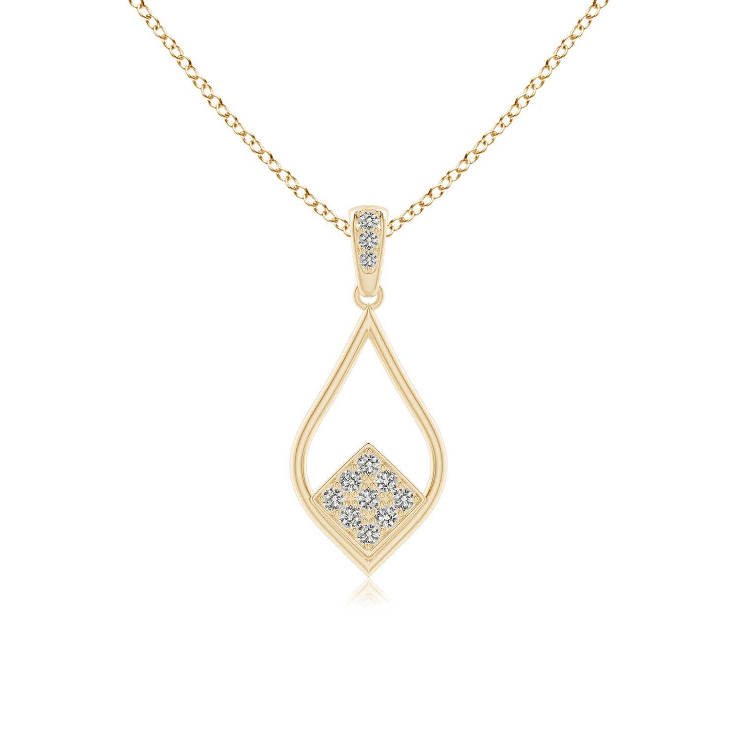 K, I3 / 0.2 CT / 14 KT Yellow Gold