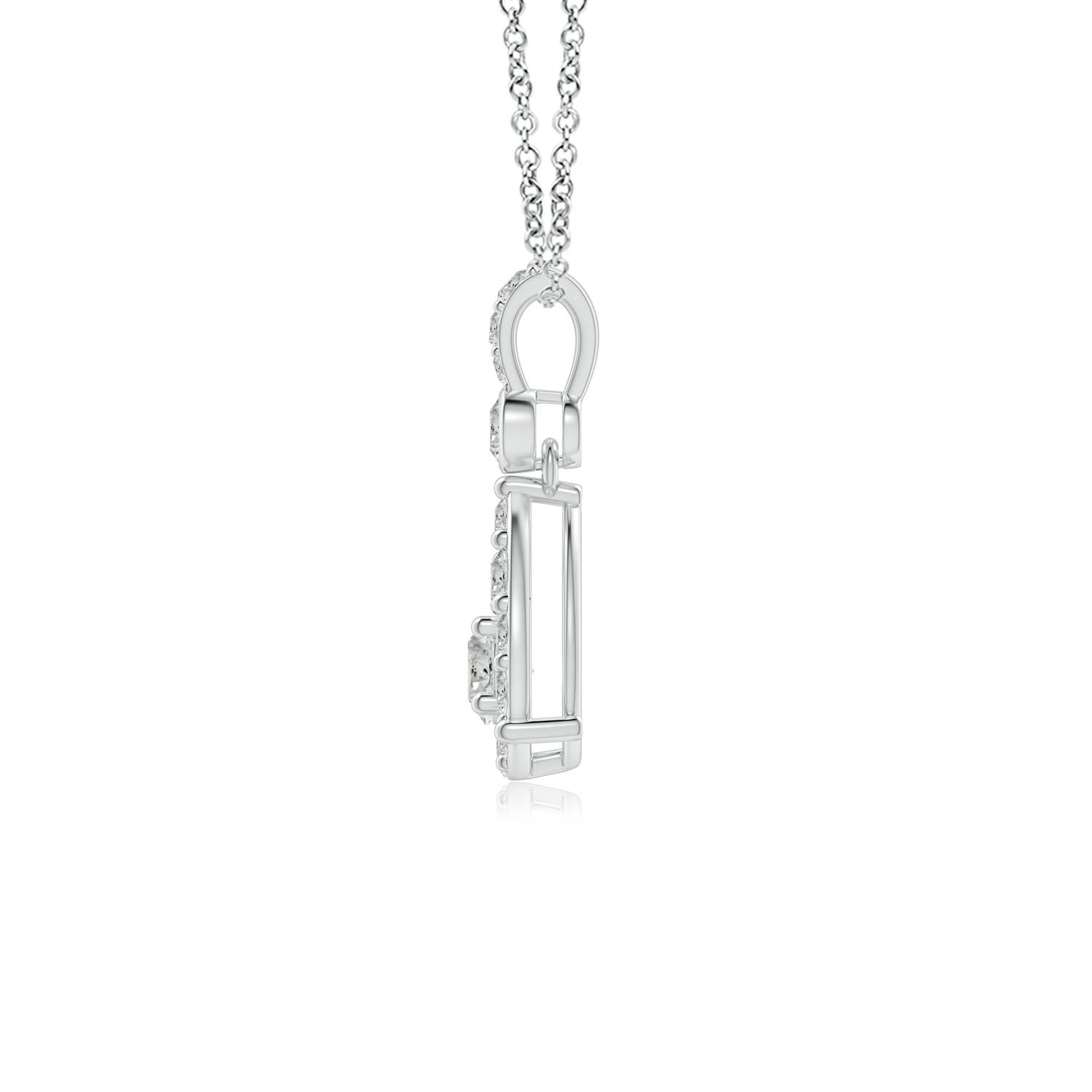 K, I3 / 0.51 CT / 14 KT White Gold