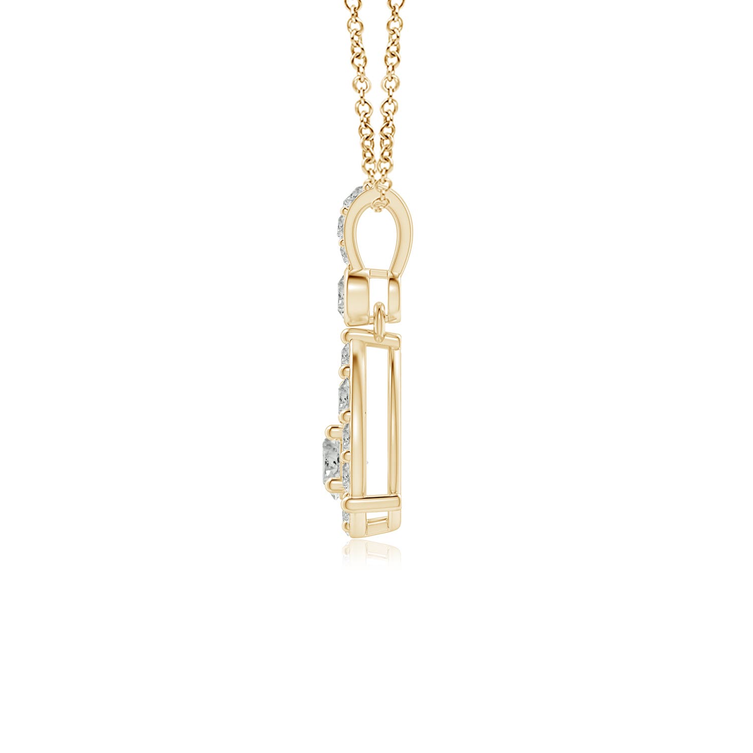 K, I3 / 0.51 CT / 14 KT Yellow Gold