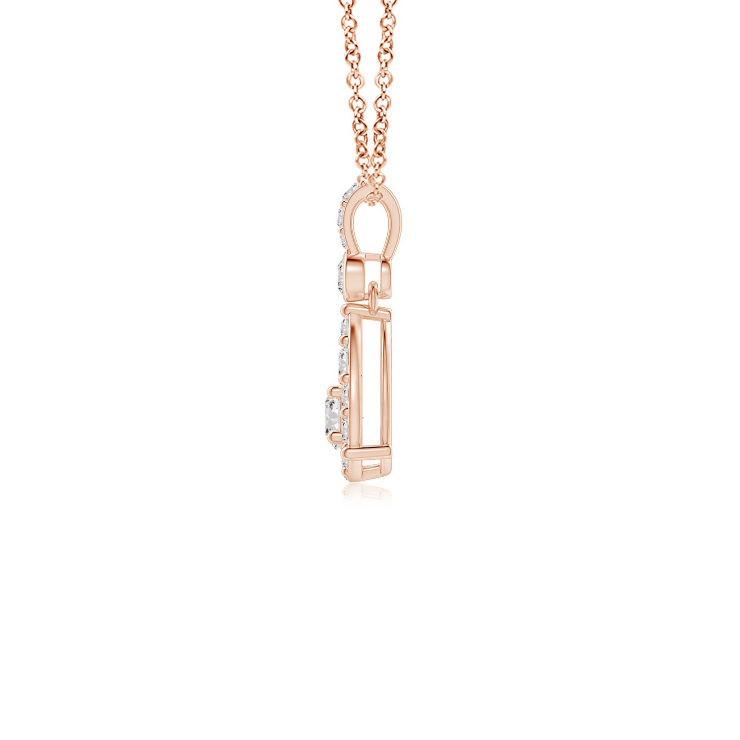 I-J, I1-I2 / 0.33 CT / 14 KT Rose Gold