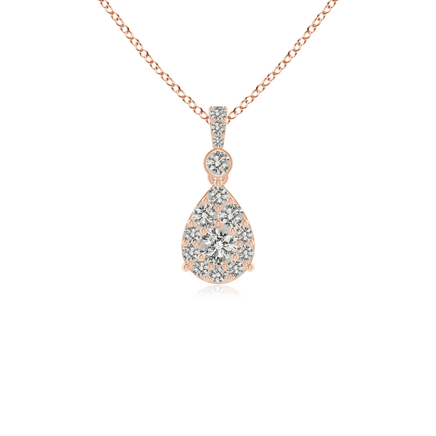 K, I3 / 0.33 CT / 14 KT Rose Gold