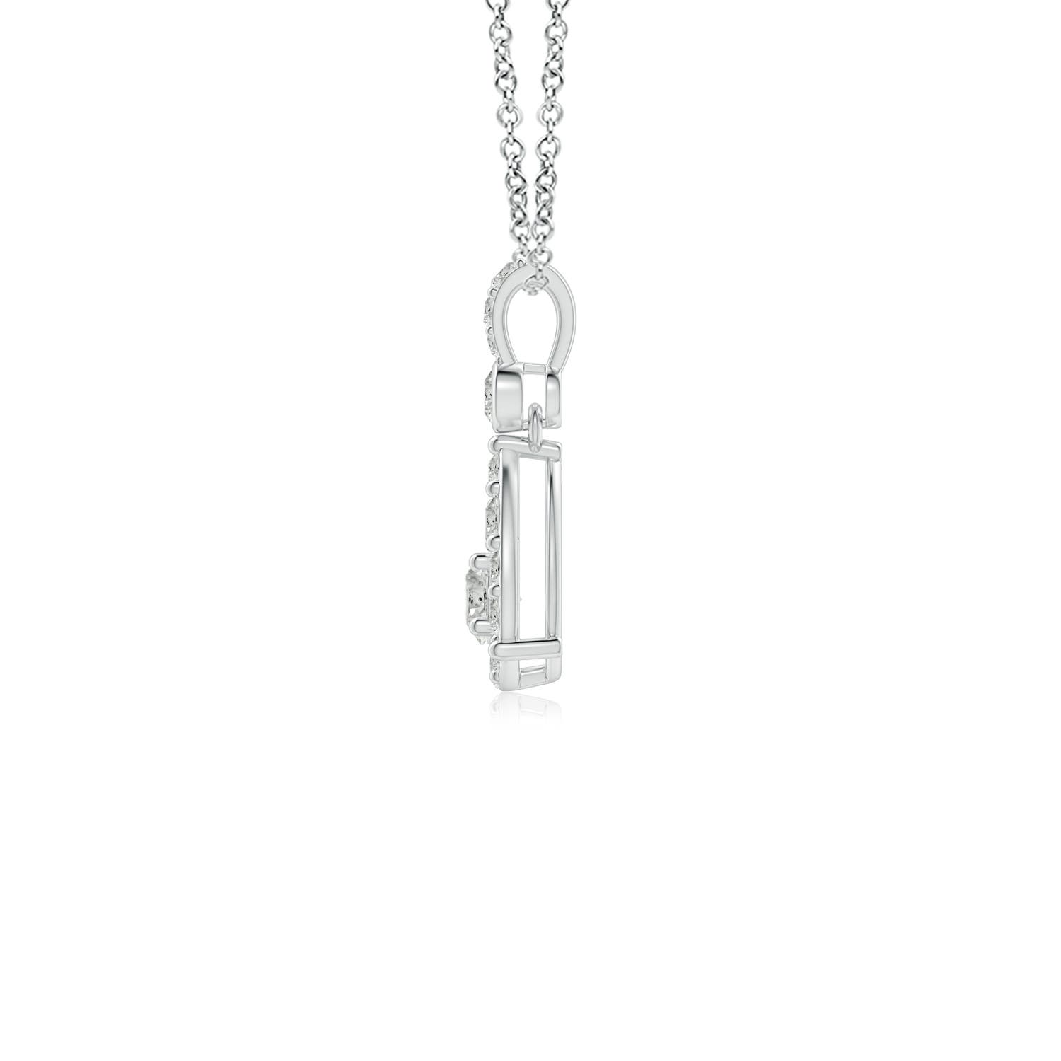 K, I3 / 0.33 CT / 14 KT White Gold