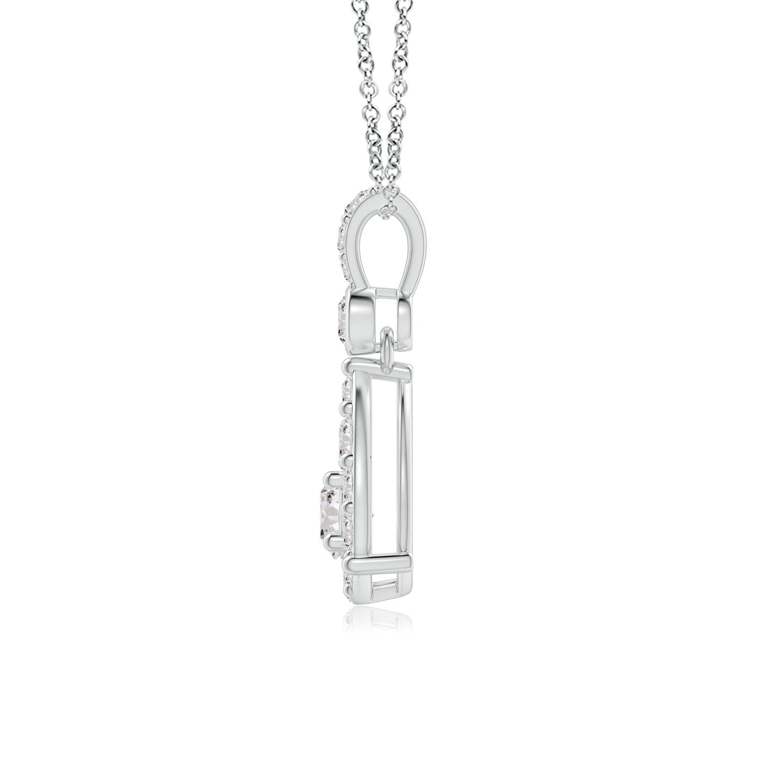 I-J, I1-I2 / 0.73 CT / 14 KT White Gold