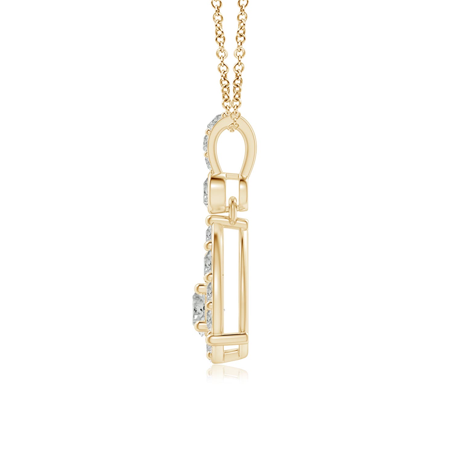 K, I3 / 0.73 CT / 14 KT Yellow Gold