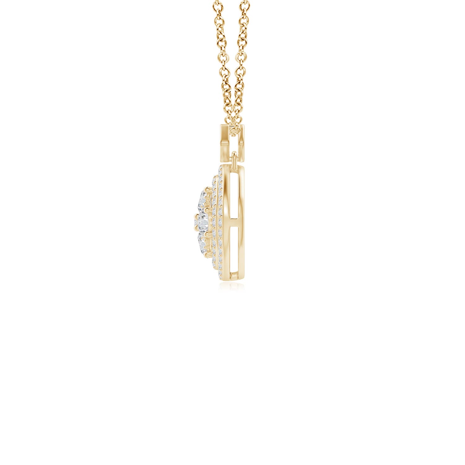 H, SI2 / 0.76 CT / 14 KT Yellow Gold