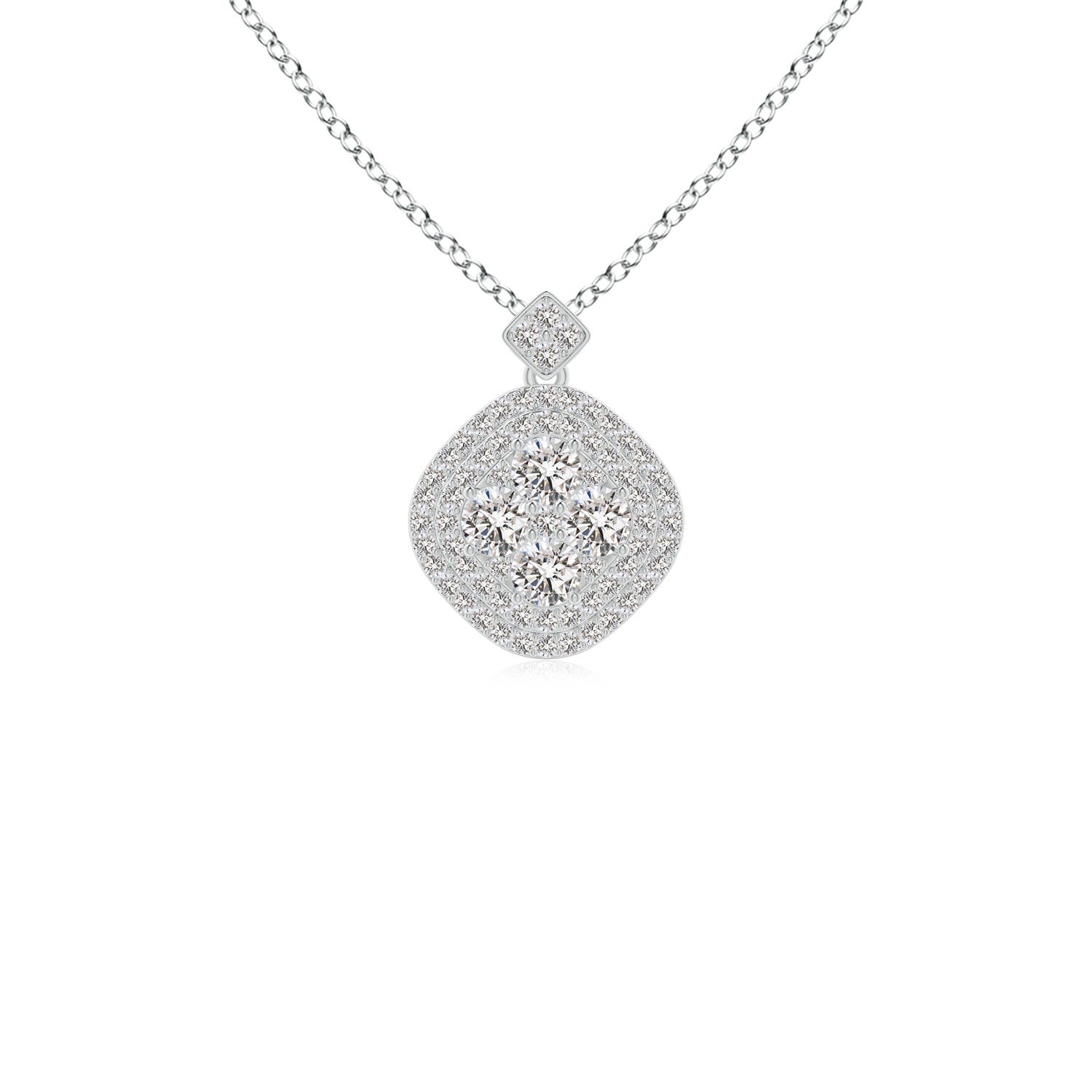 I-J, I1-I2 / 0.76 CT / 14 KT White Gold