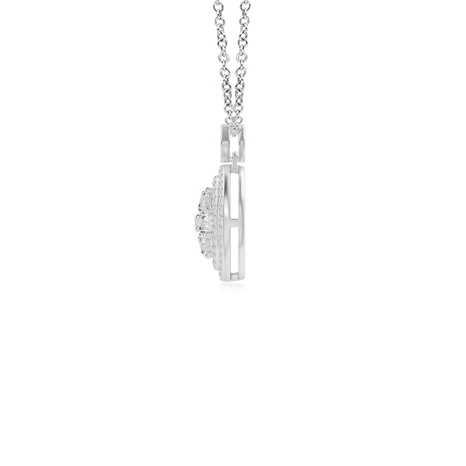 I-J, I1-I2 / 0.76 CT / 14 KT White Gold