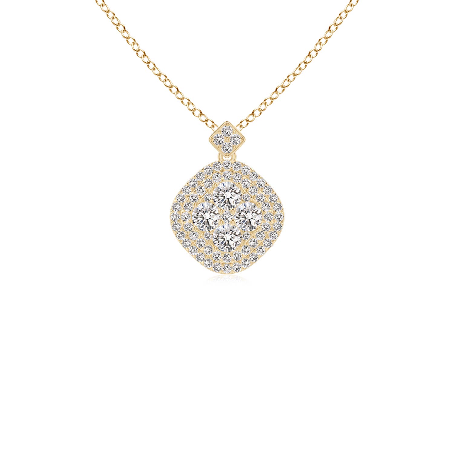 I-J, I1-I2 / 0.76 CT / 14 KT Yellow Gold