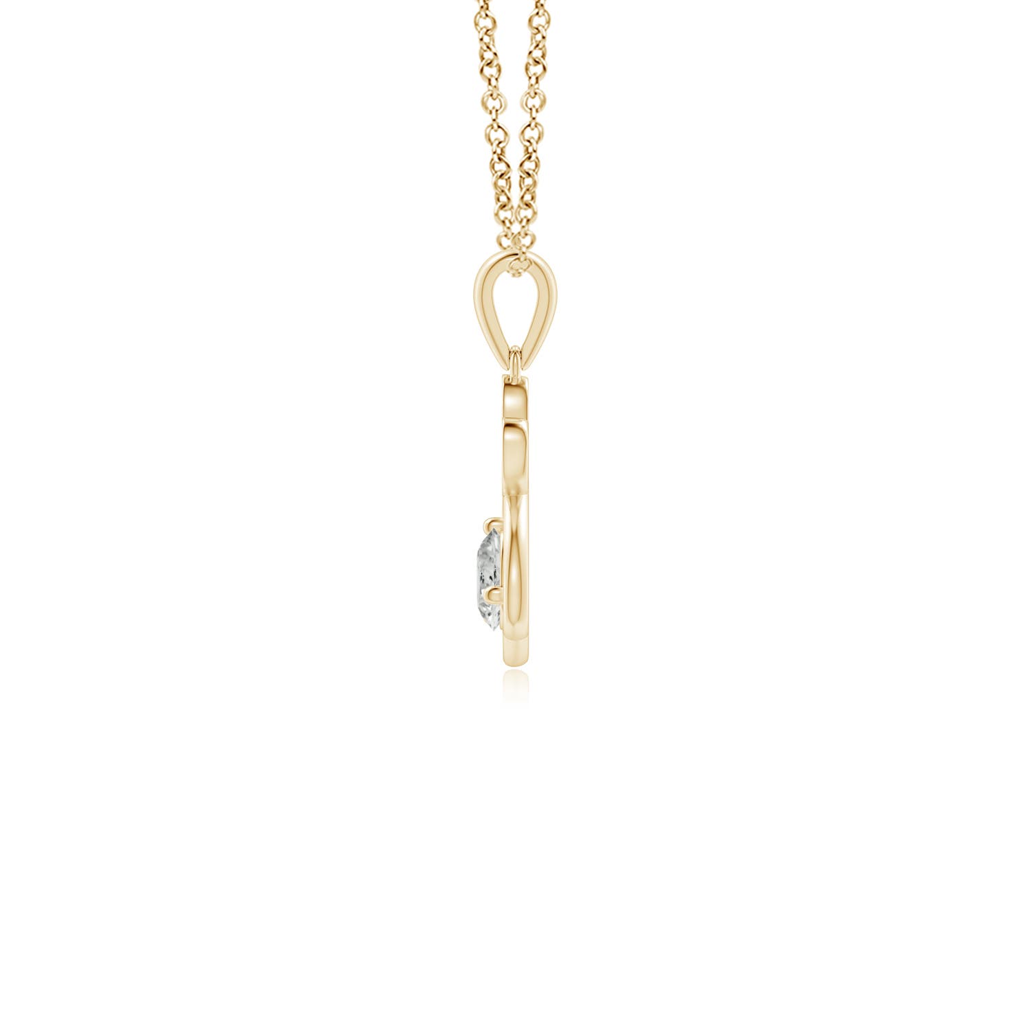 K, I3 / 0.25 CT / 14 KT Yellow Gold