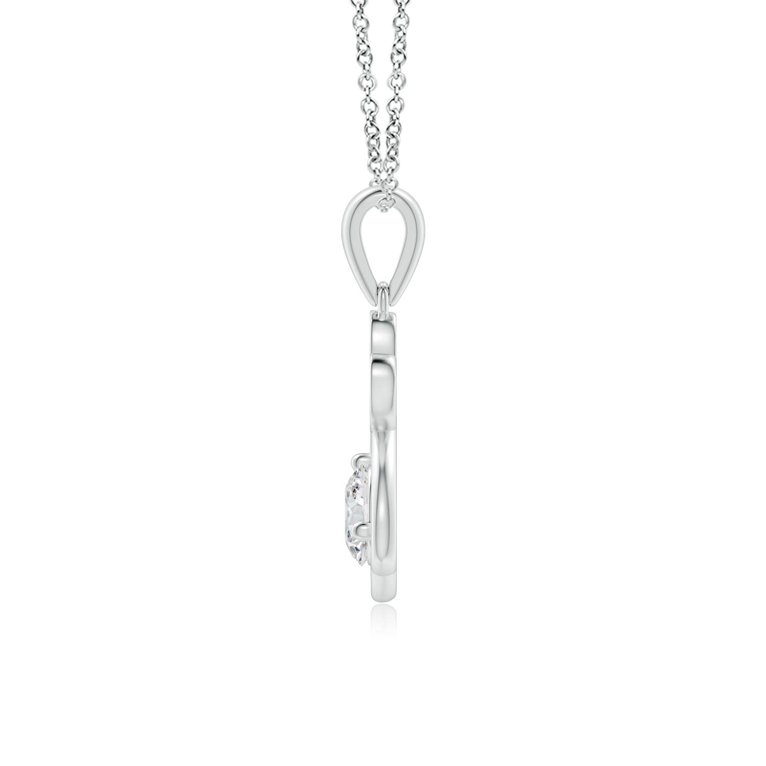 H, SI2 / 0.61 CT / 14 KT White Gold