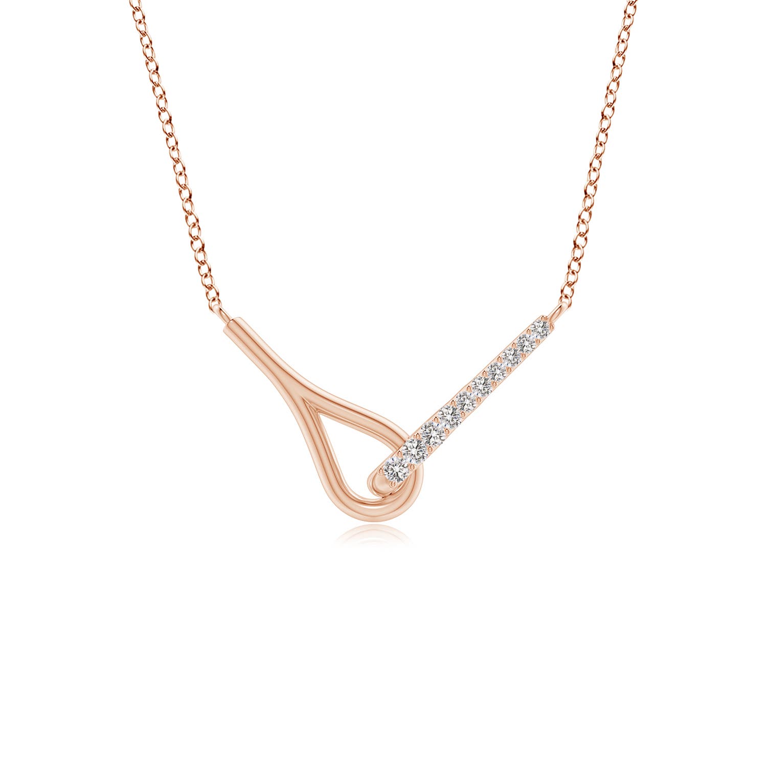 I-J, I1-I2 / 0.09 CT / 14 KT Rose Gold